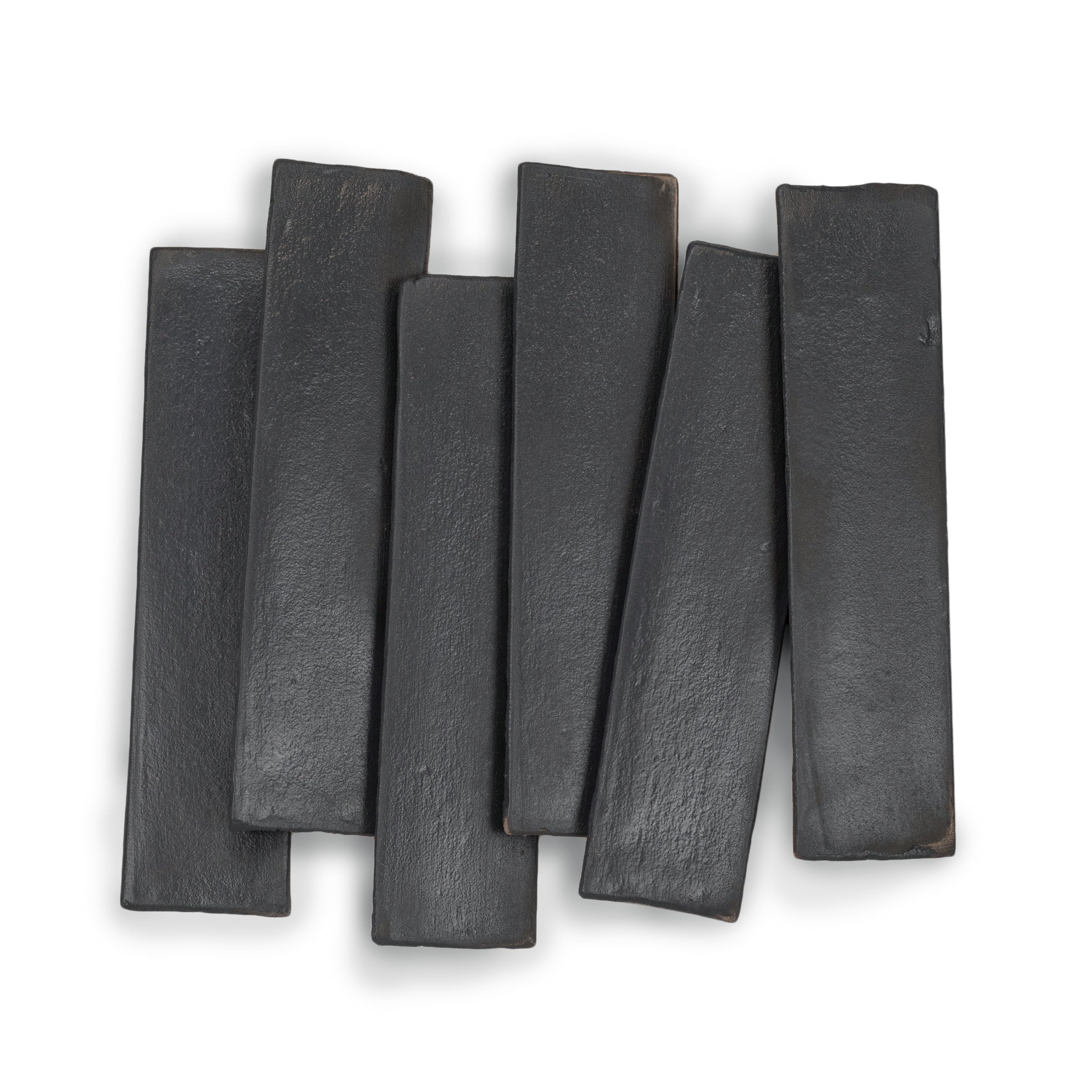 Black Cotto Antico Terracotta Tile in small format, hand-patinated terracotta with rich dark texture from Reno Source