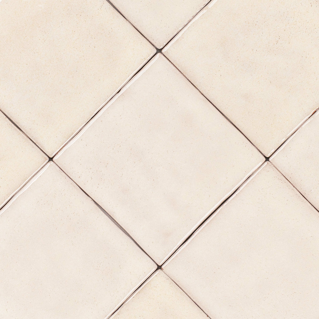 Bone 4x4 Glossy Ceramic Tile – Reno Source