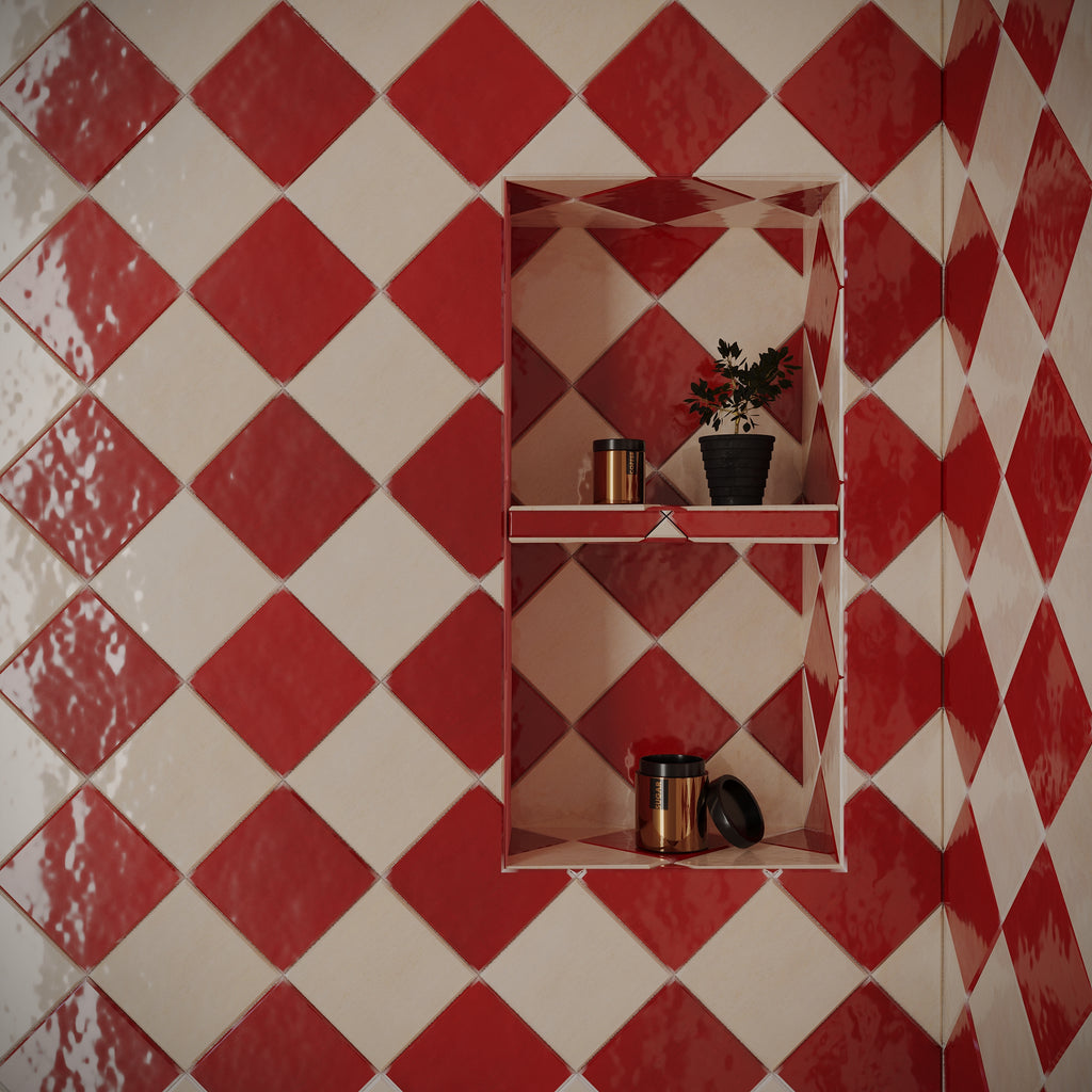 Ruby Glossy Ceramic Tile – Reno Source
