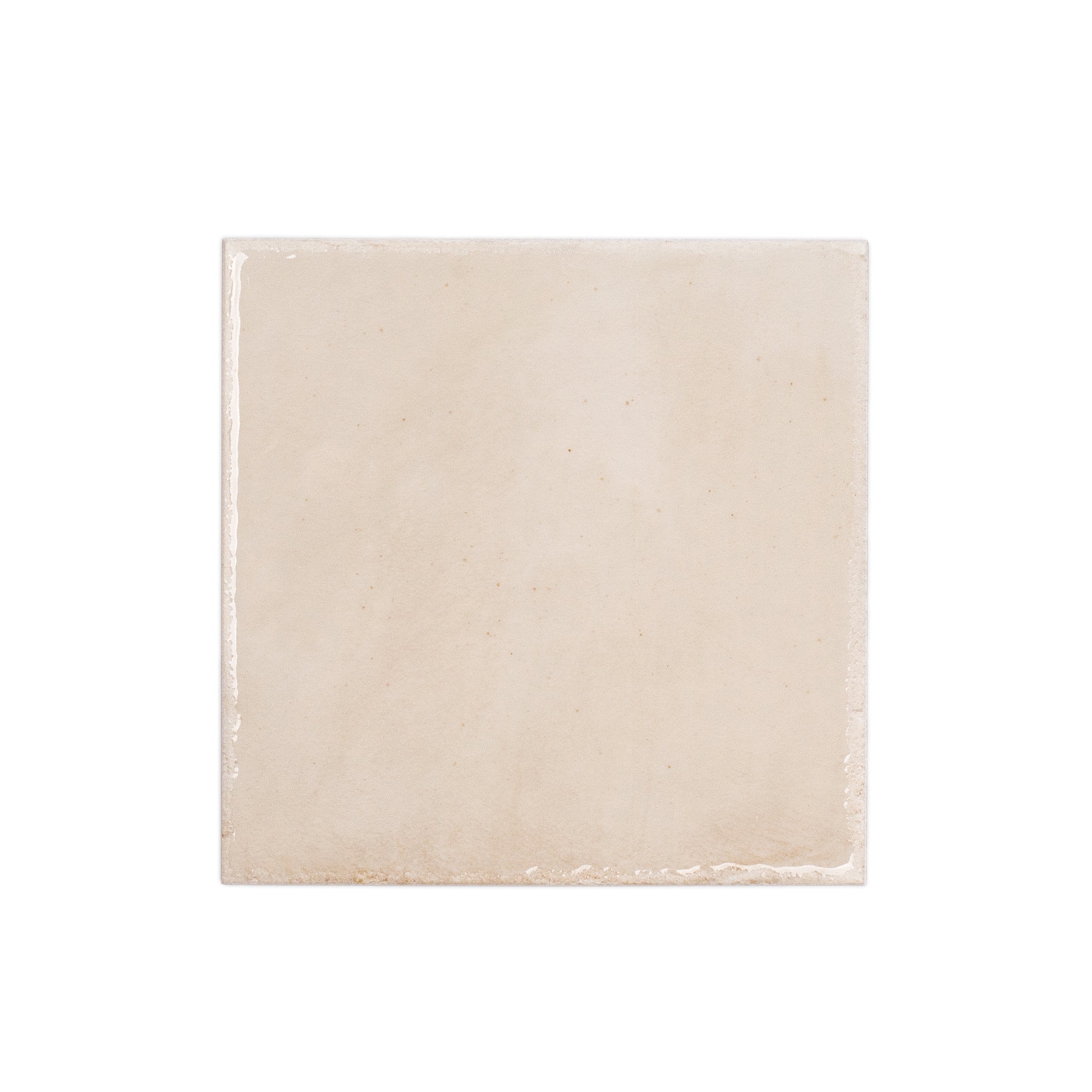 Pearl Gloss Porcelain Tile Sample in cream color, porcelain, from the SAMPLES ONLY collection by Reno Source