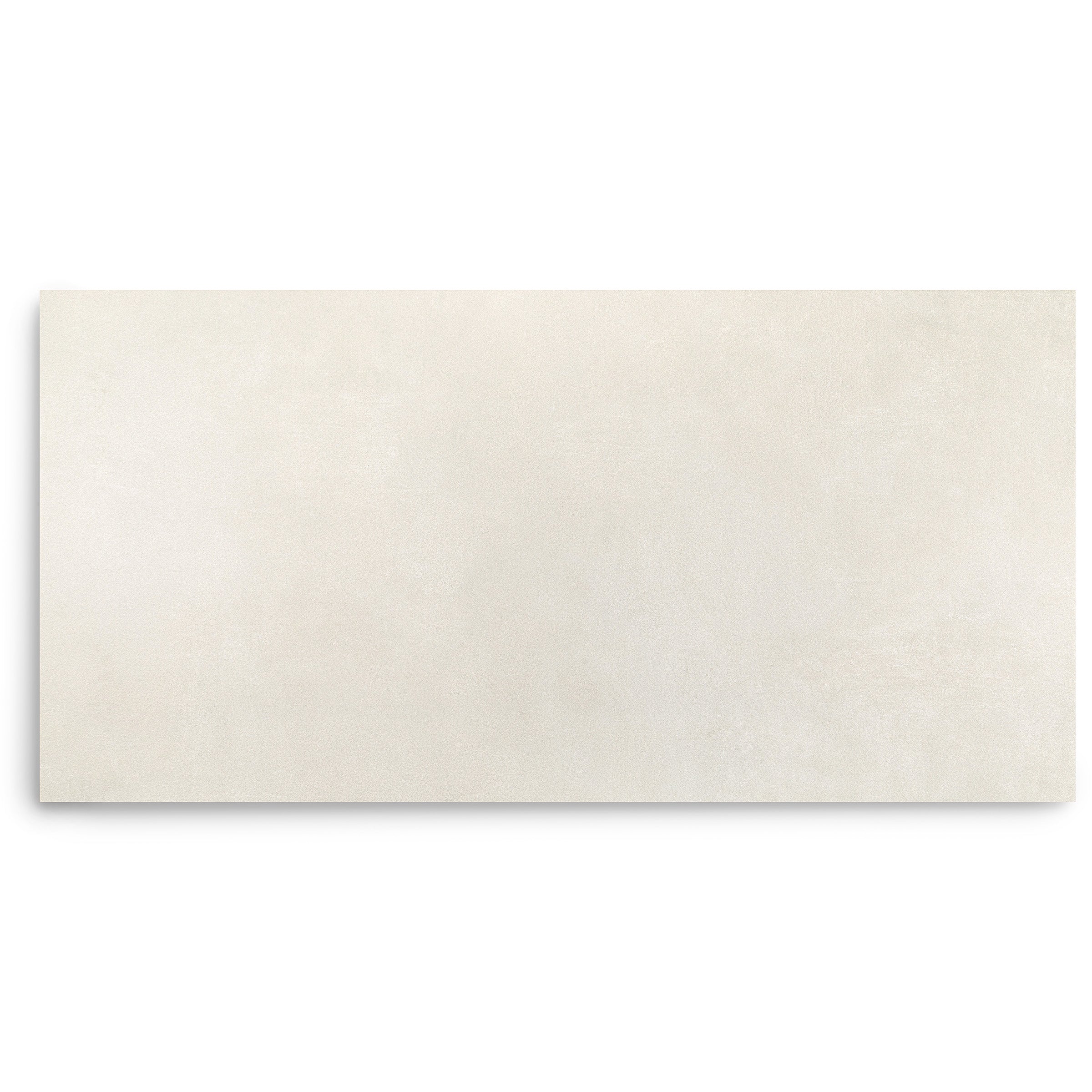 Textured off-white rectangular tile on a white background
