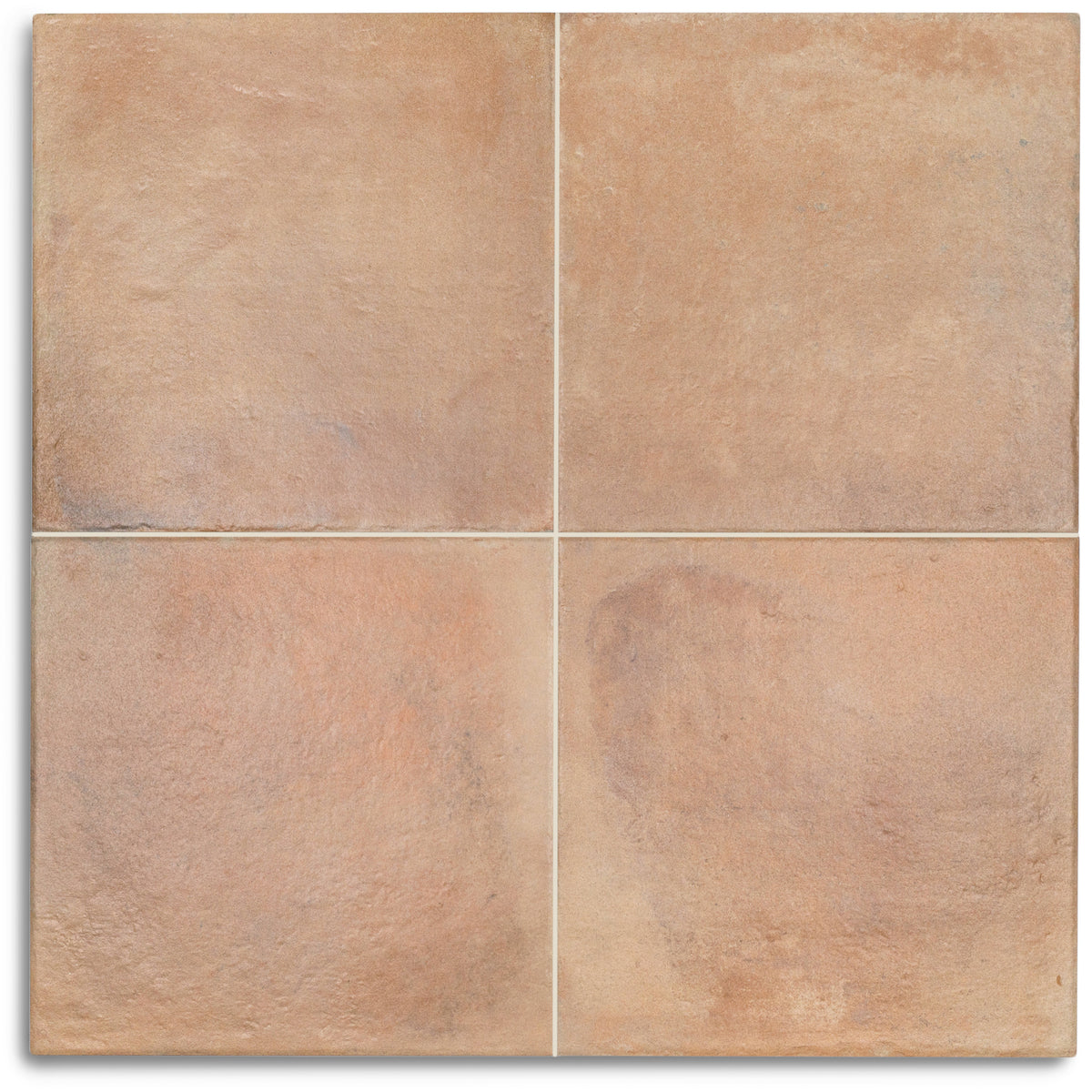 Chiaro Terracotta Look Matte Porcelain Tile in warm terracotta tones with varied texture
