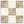 Classico Matte Marble Look Porcelain Checkerboard in beige, brown, and white tones from Large Format Tiles and Marble Editions Porcelain Tile collections