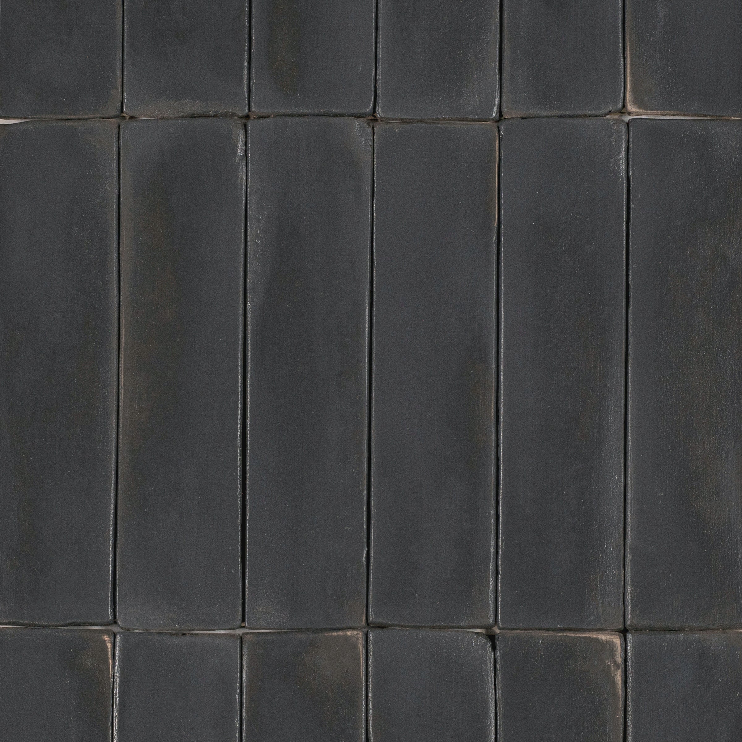 Black Cotto Antico Terracotta Tile in small format, showcasing rich texture and moody terracotta tones from Cotto Antico Tiles collection