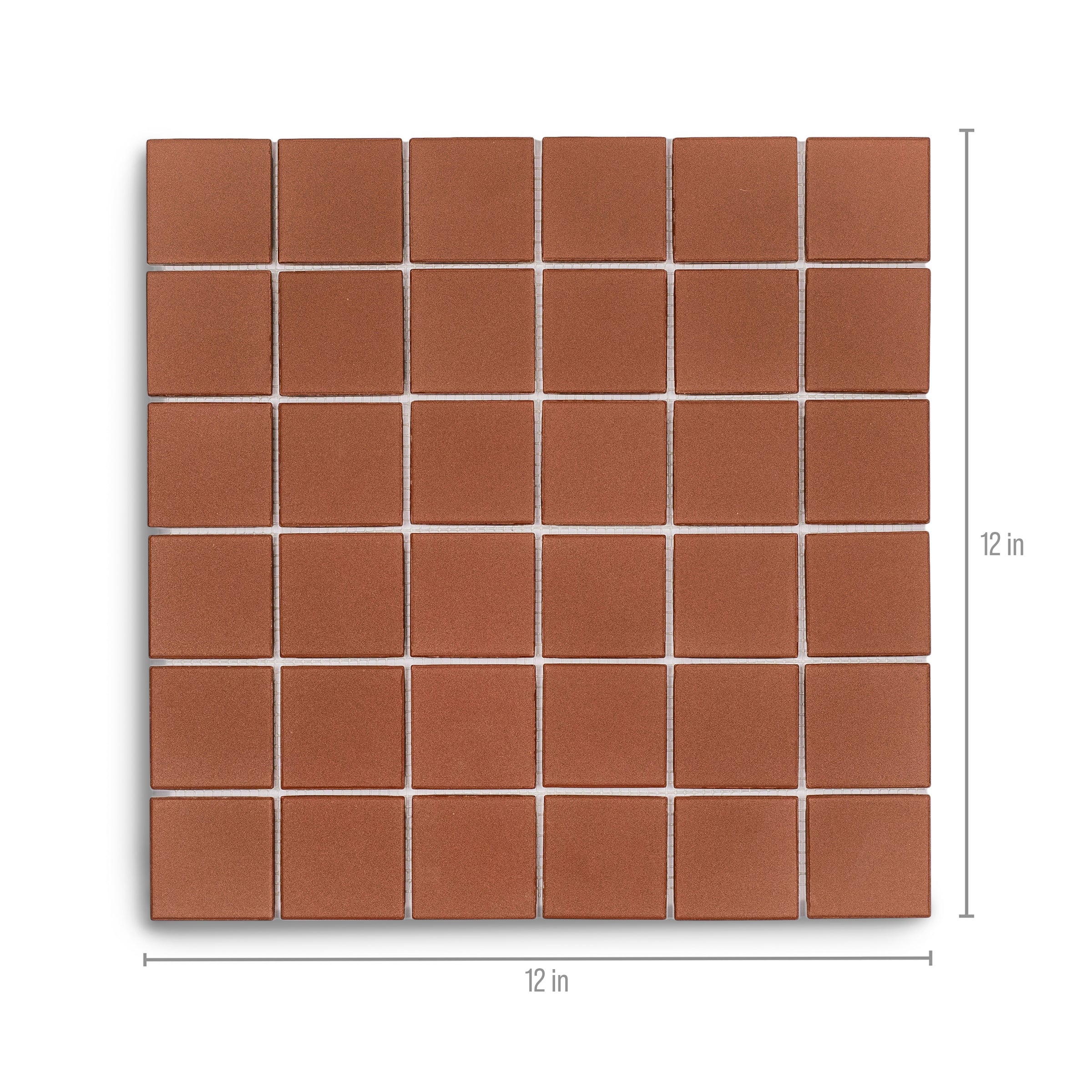 Cotto 2x2 Forma Porcelain Mosaic
