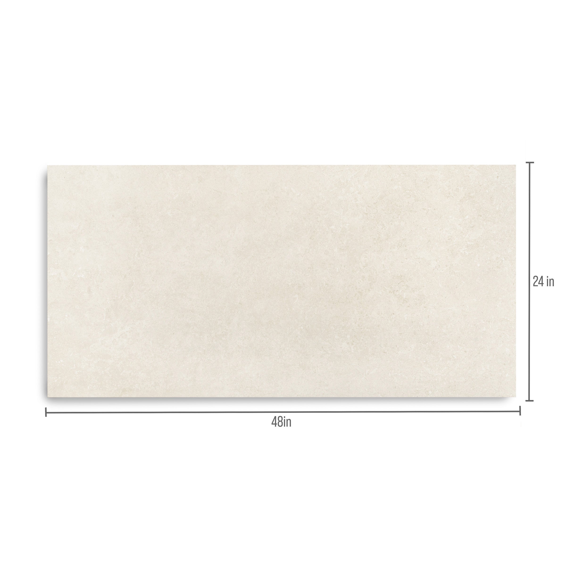 Cream Limestone Look 3D Matte Porcelain Tile in beige tone from Stone Editions Porcelain Tile at Reno Source Large Format Tiles