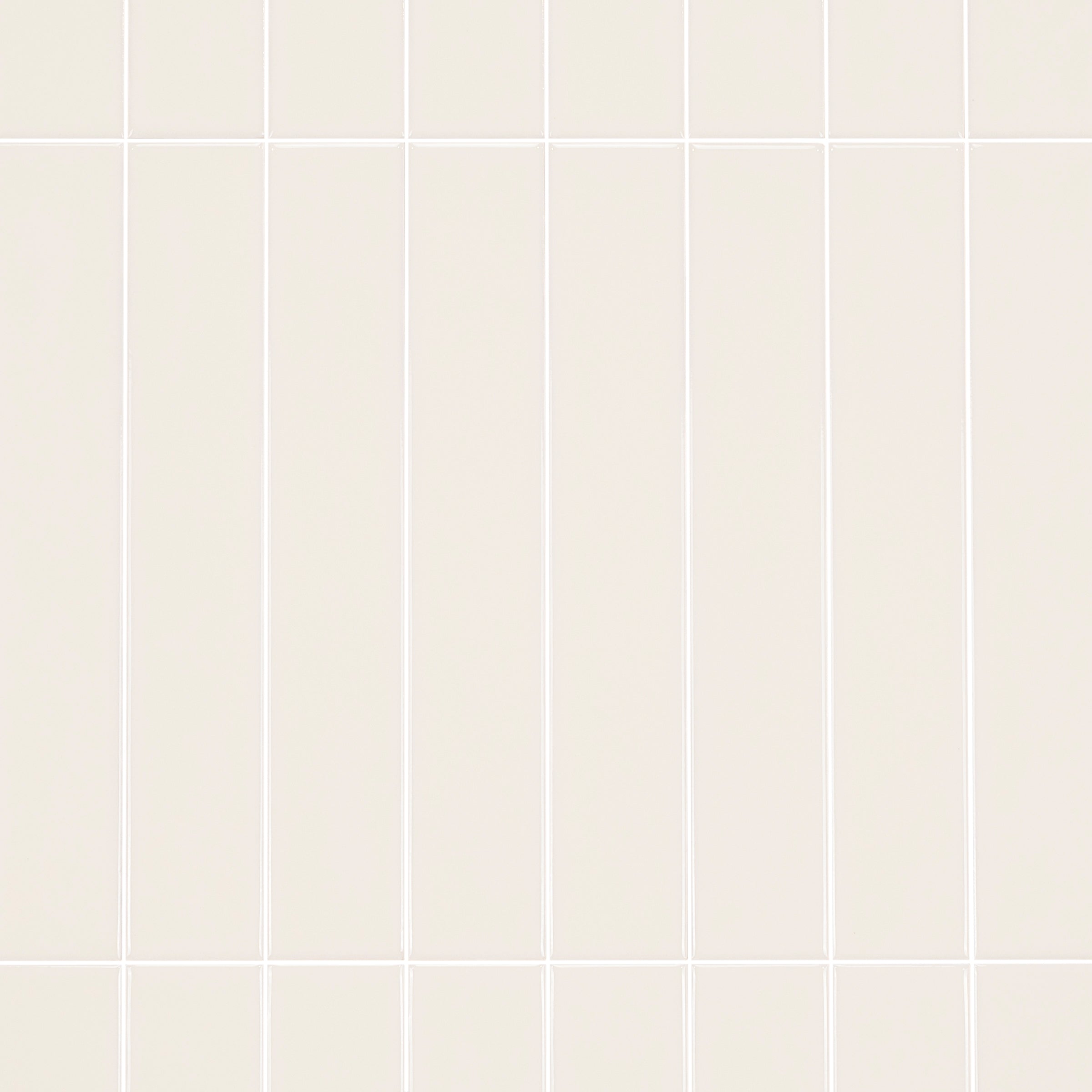 Marlowe Glossy Ceramic Tile in beige and white tones from Small Format Tiles and Marlowe Ceramic Tiles collections