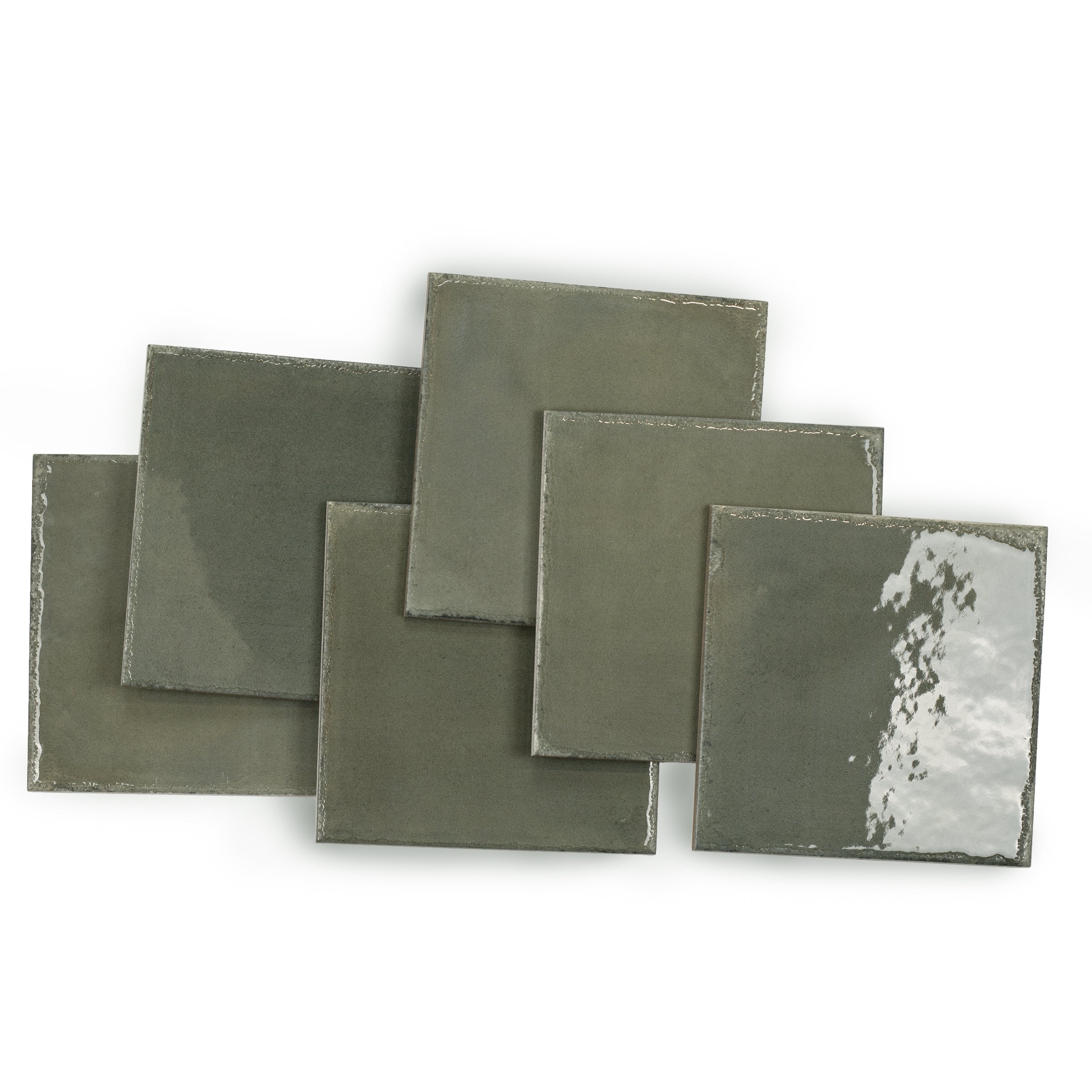Fern Gloss Porcelain Tile in green with a glazed finish from Small Format Tiles, Artifacts Porcelain Tile, Porcelain, New Arrivals