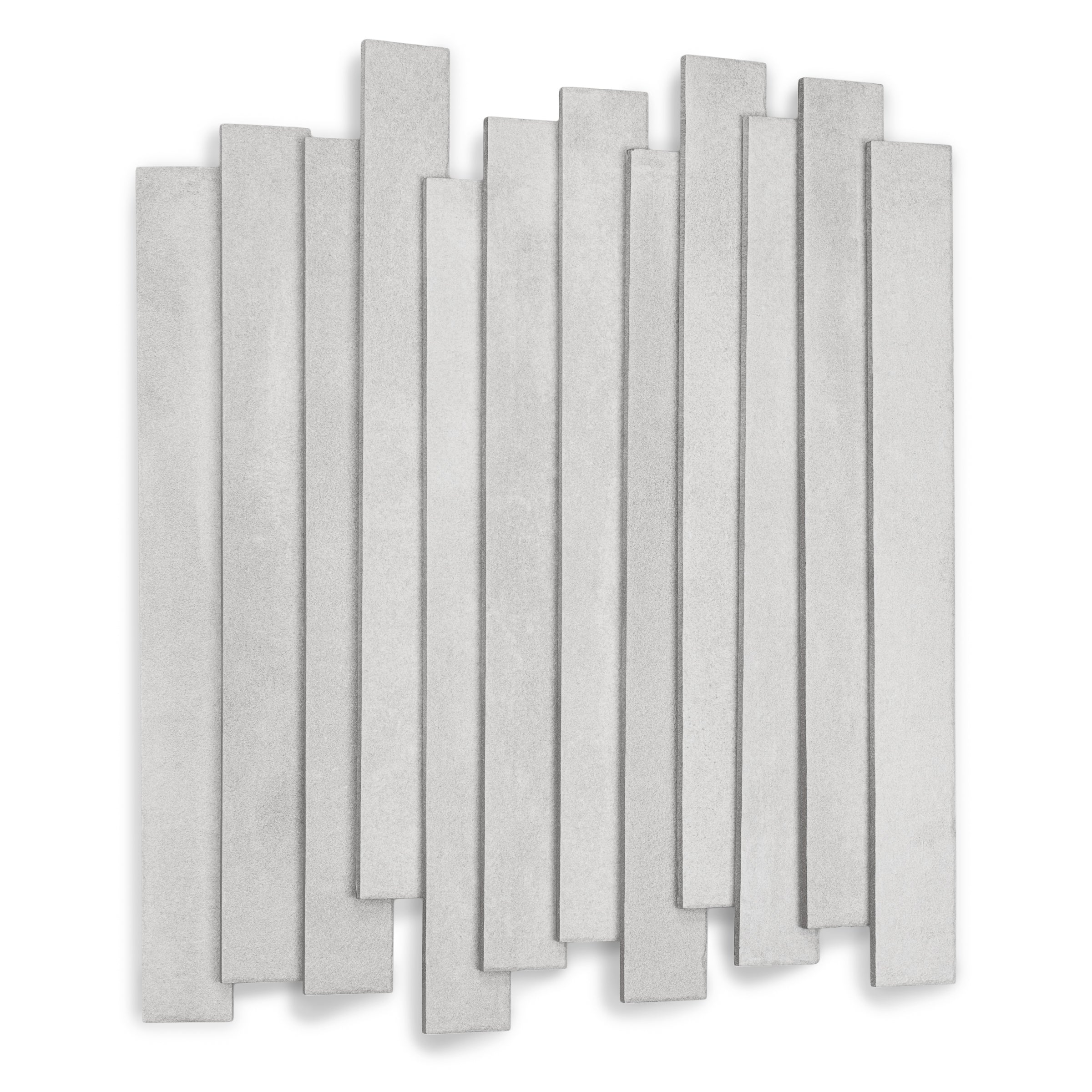 Fog Matte Porcelain Tile in gray tones with raw cement texture from Small Format Tiles and Linea Porcelain Tiles collections