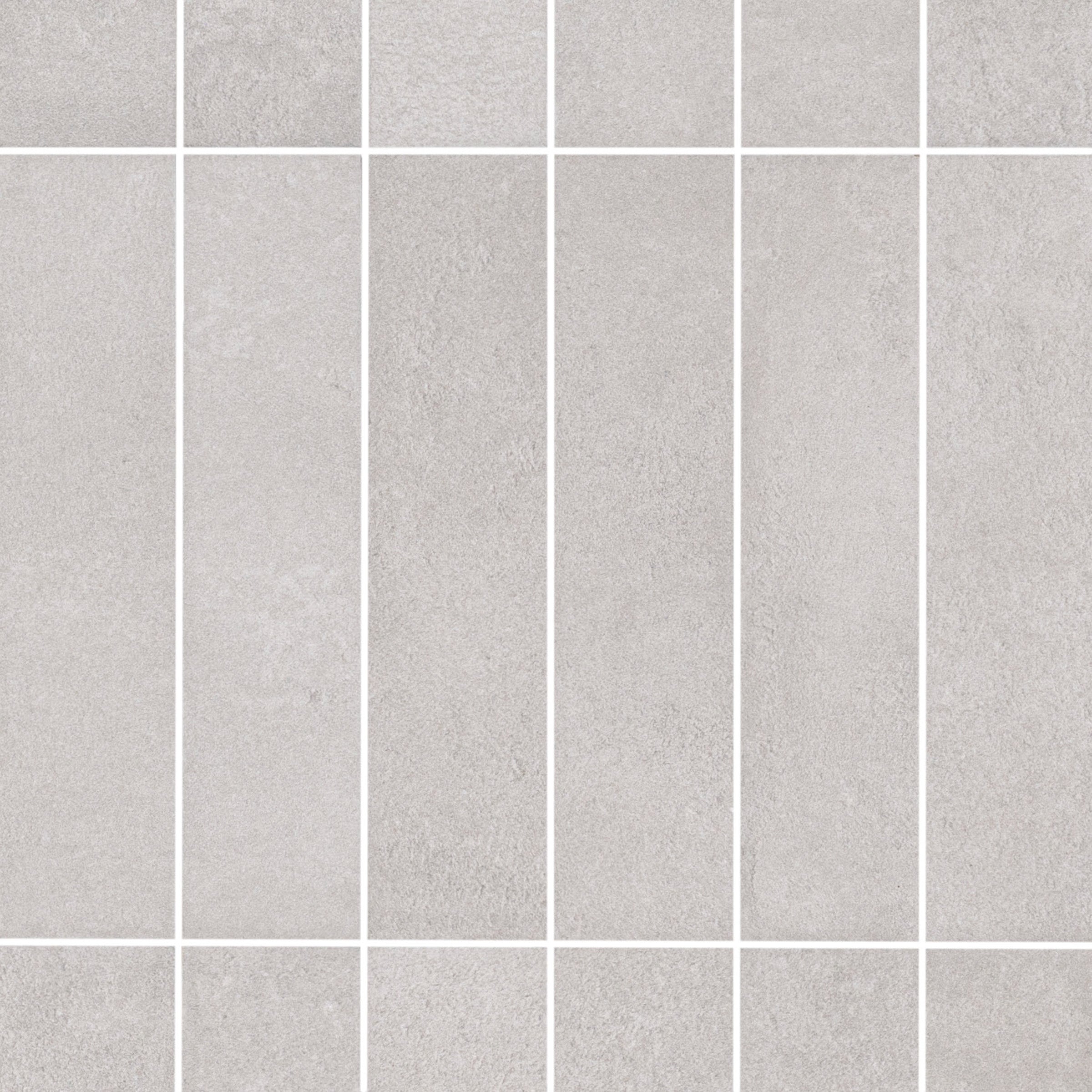 Greige Porcelain Tile in warm beige, white, and gray tones from Gaia Porcelain Tile and Small Format Tiles collections