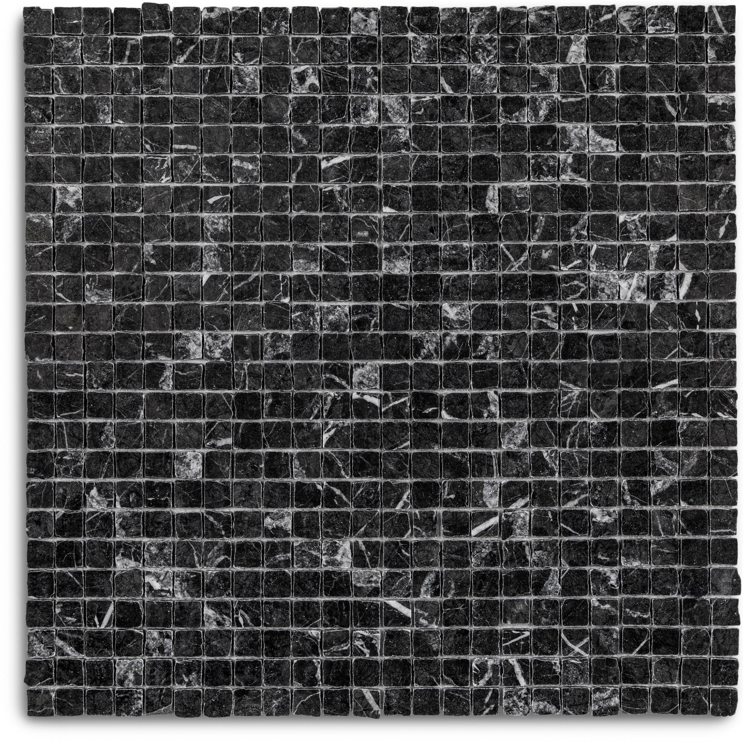 Grigio Carnico 1x1 Chipped Mosaic