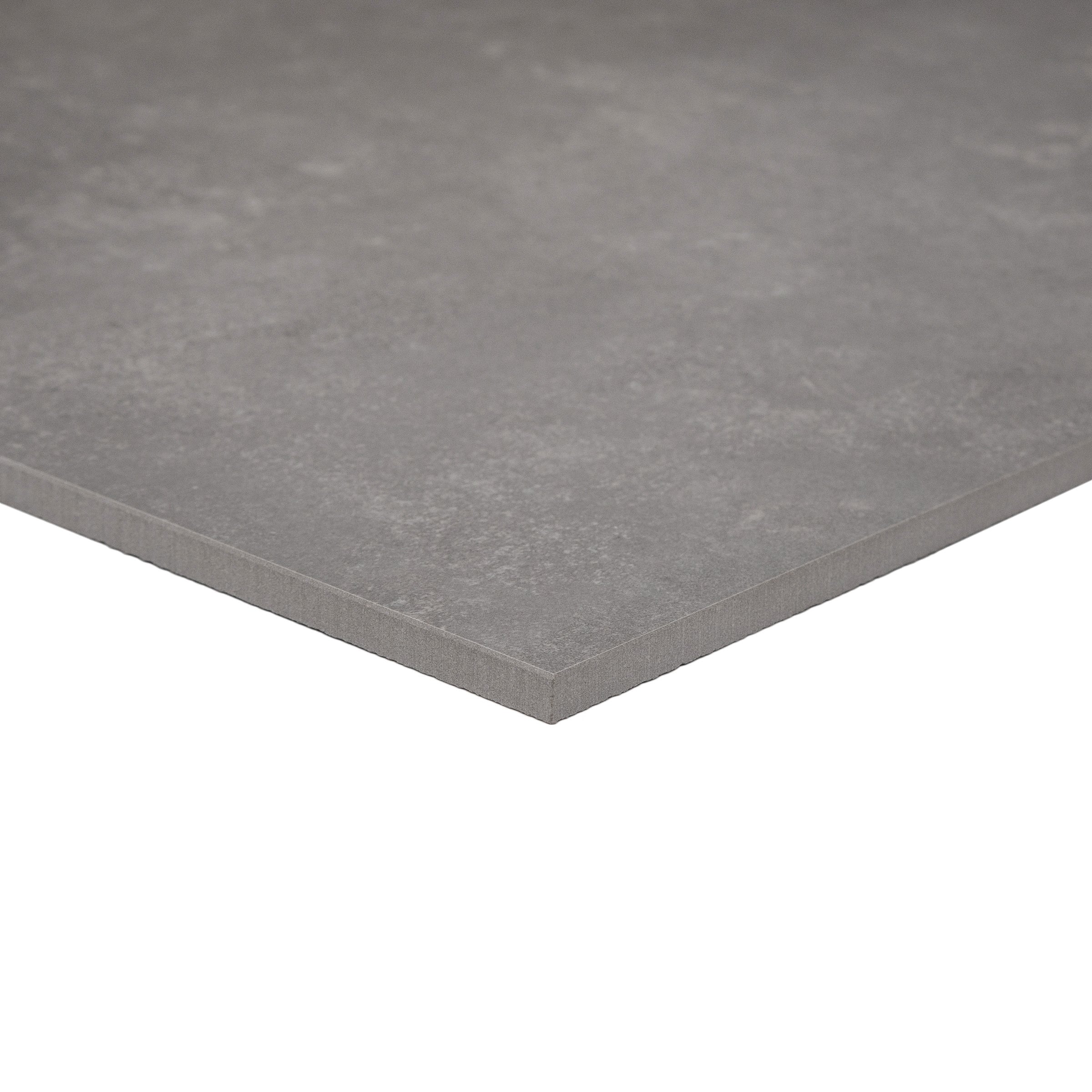 Grey Cement Look Porcelain Tile Sample from Porcelain collection, showcasing ceramic tile texture and finish.