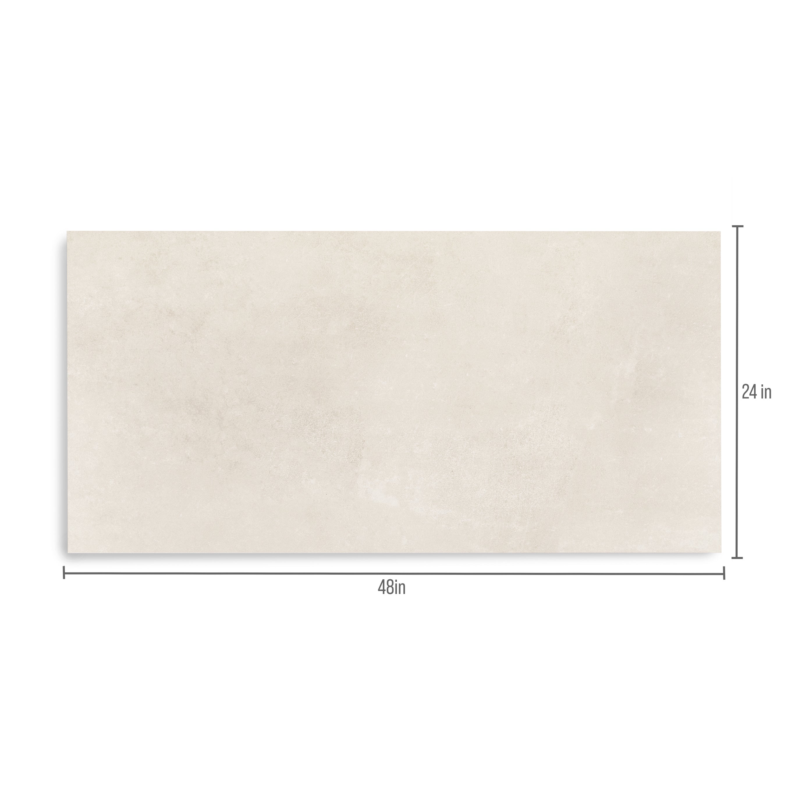 Almond Cement Look Matte Porcelain Tile in beige tone from Large Format Tiles Cement Editions Porcelain Tile collection