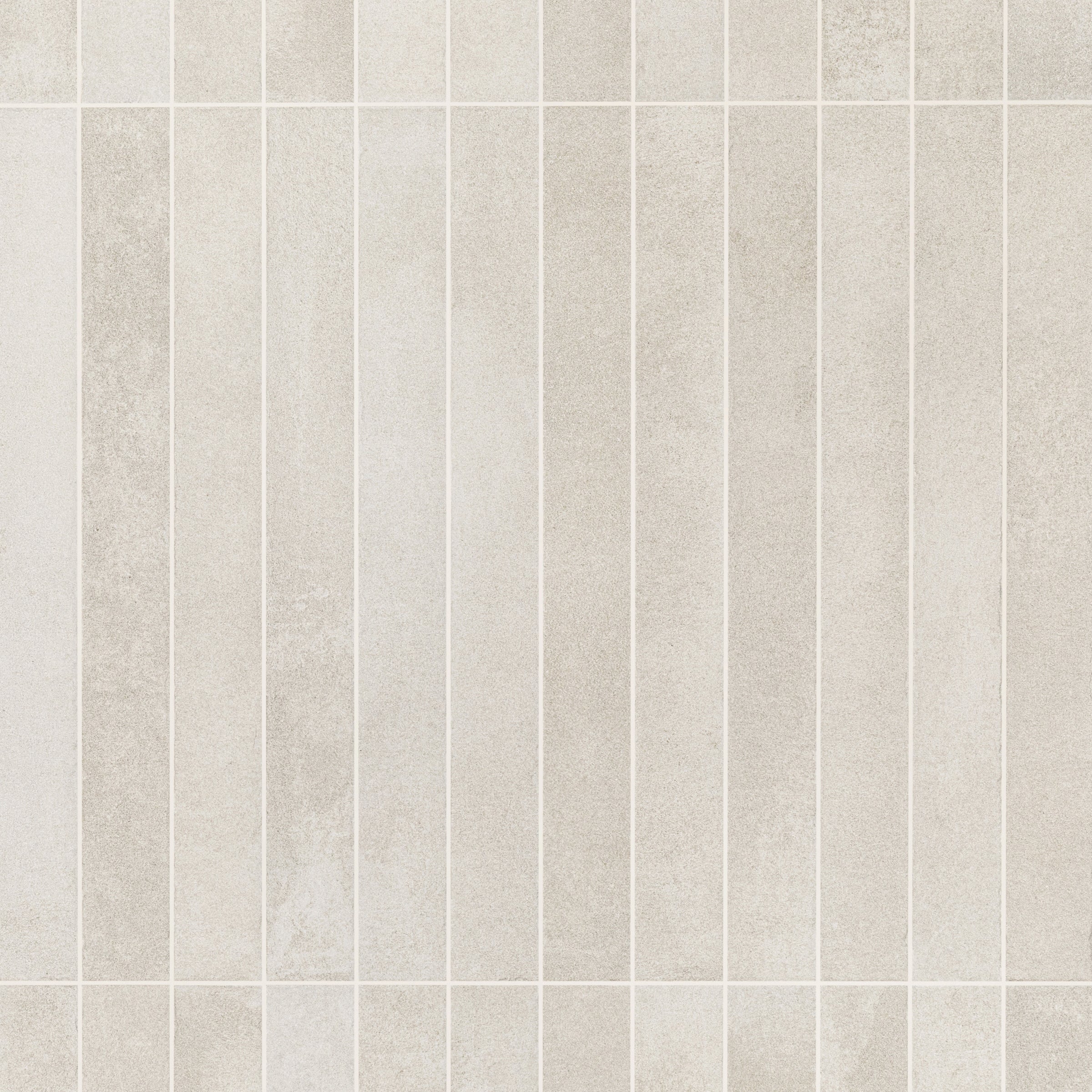 Ivory Matte Porcelain Tile in beige and white tones with subtle cement texture from Small Format Tiles and Linea Porcelain Tiles collections