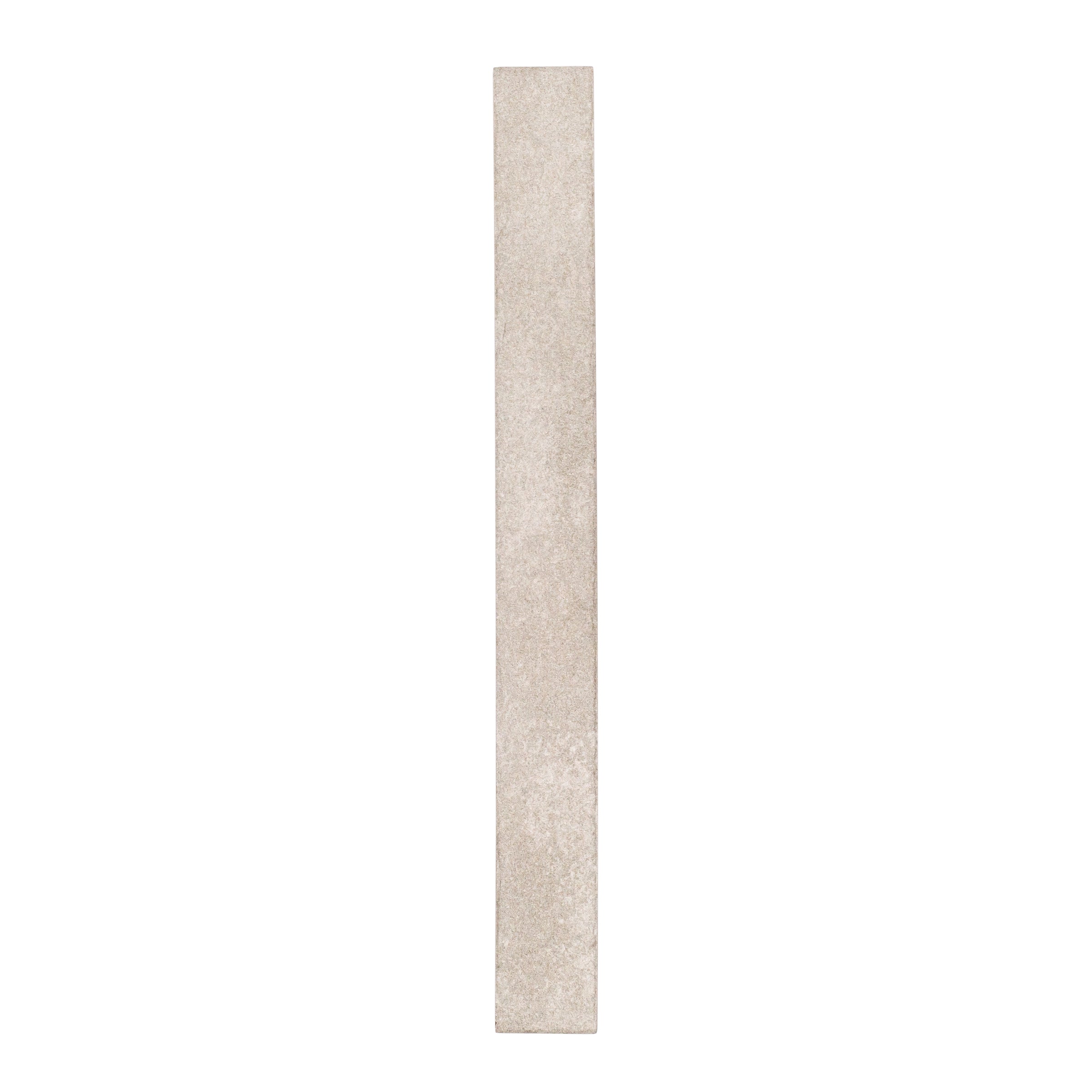 Fog 2x18 Matte Porcelain Tile Sample in light grey for Porcelain collection, SAMPLES ONLY, globally sourced by Reno Source.