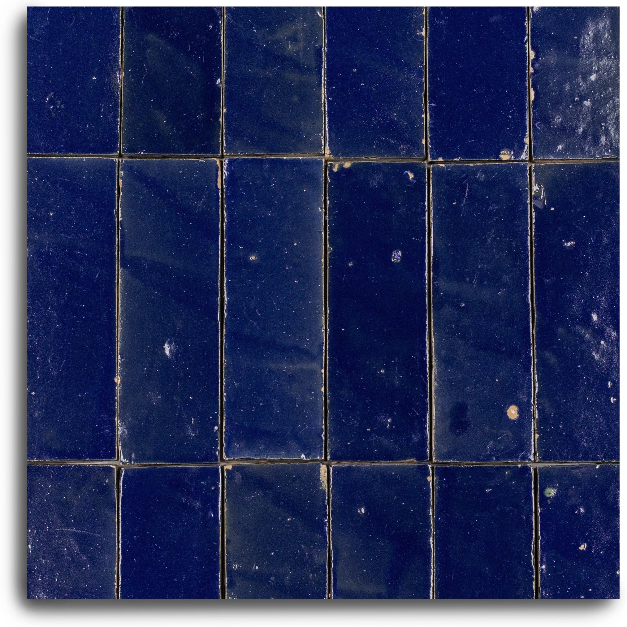 Midnight Glazed Zellige Plinth – Reno Source