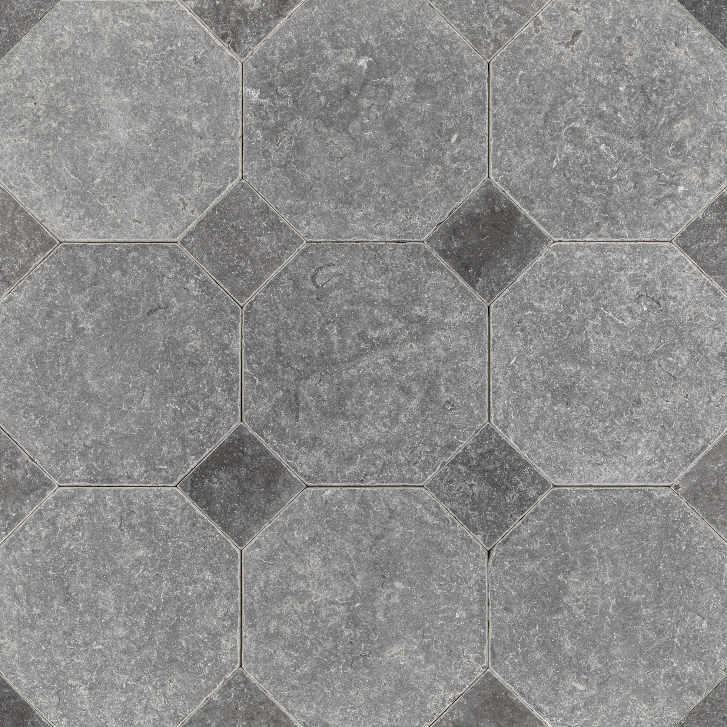 Tumbled Limestone Octagon Tiles