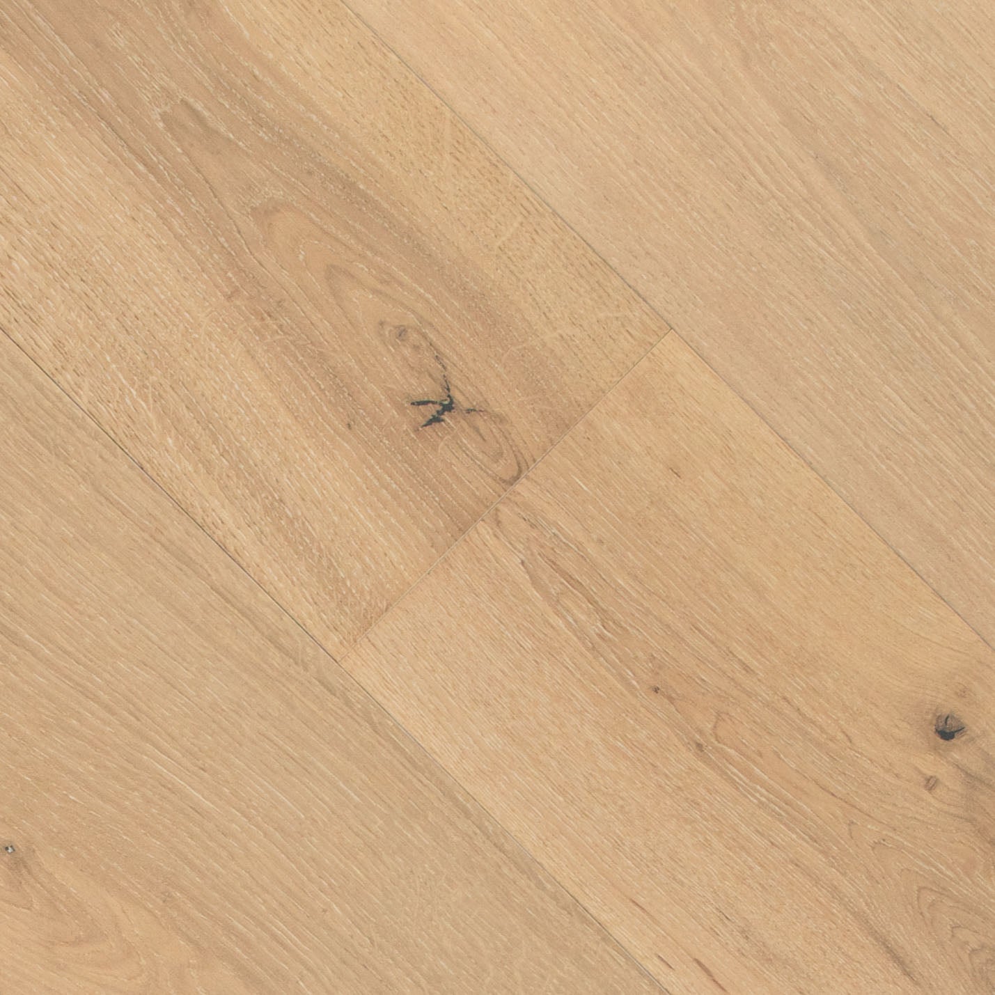 No. 24 Engineered Wood Flooring in soft gold, beige, and brown hues with matte wire brush finish from Flooring (ALL) collection