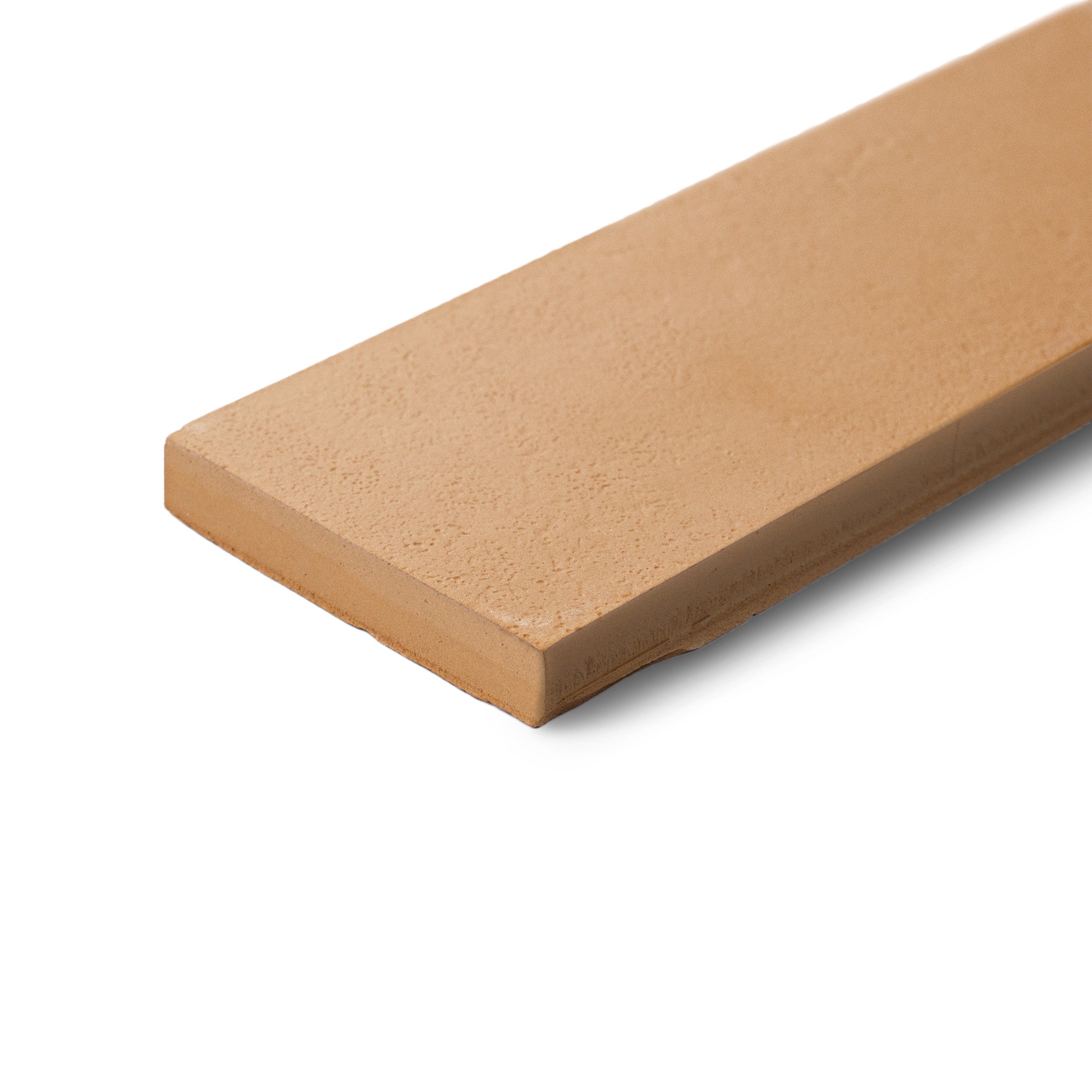 Natural 2.5x12 Textured Terracotta Tile Sample