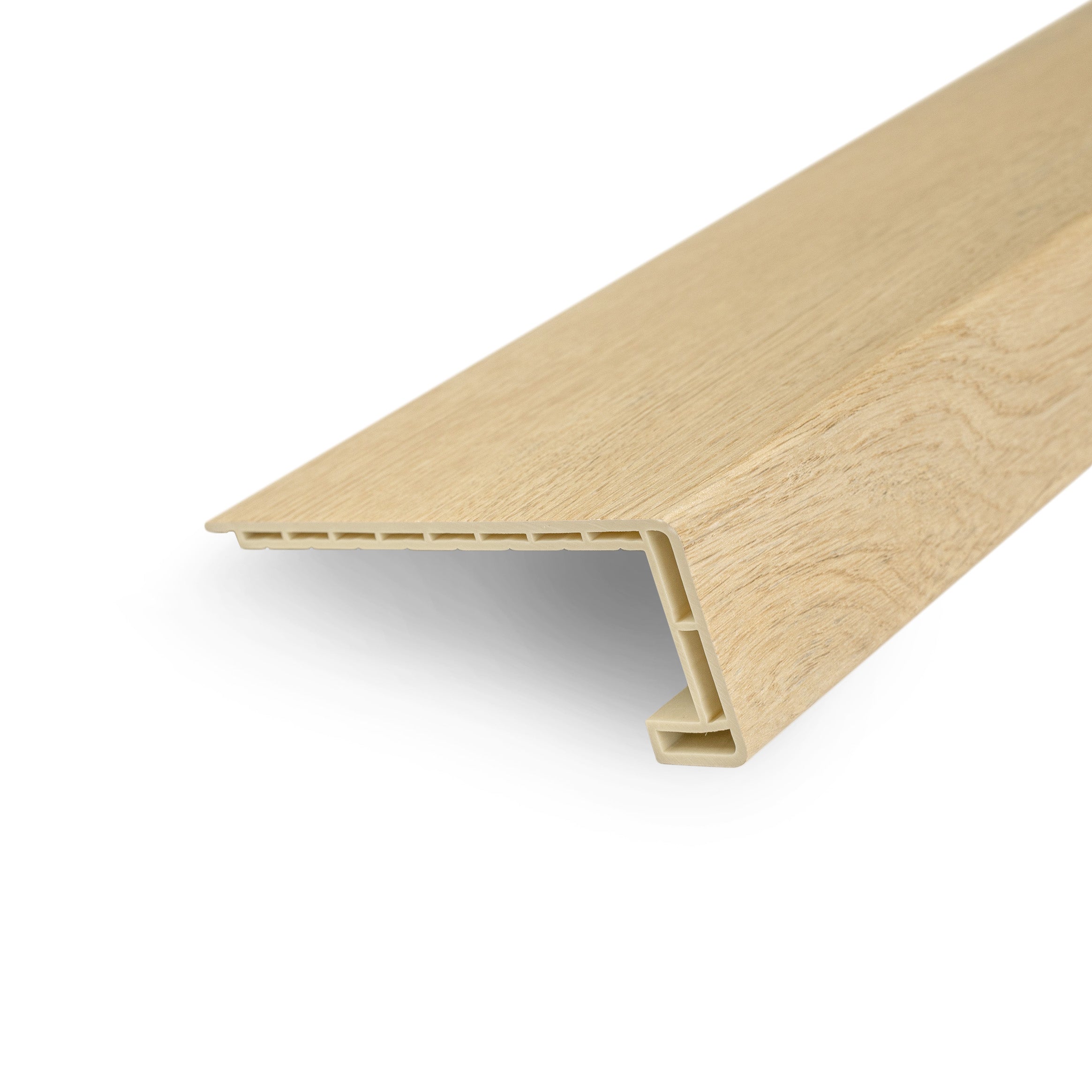 No. 3 Square Vinyl Stair Nose in beige vinyl for Flooring (ALL), Trims, New Arrivals, GREY, Floor (New), Floor (Best Seller) collections