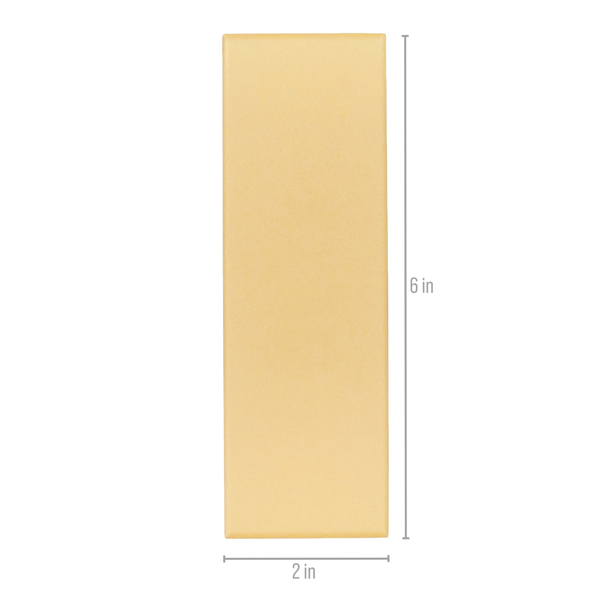 Matte rectangular porcelain tile in a warm orange shade with smooth surface and clean edges against white background