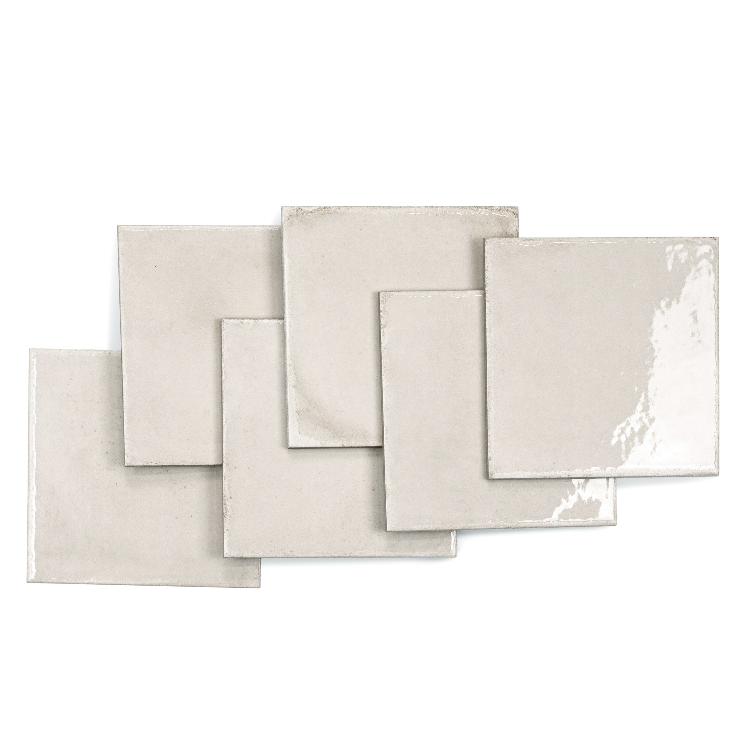Pearl Gloss Porcelain Tile in beige pastel tones with a glossy finish from Small Format Tiles and Artifacts Porcelain Tile collections