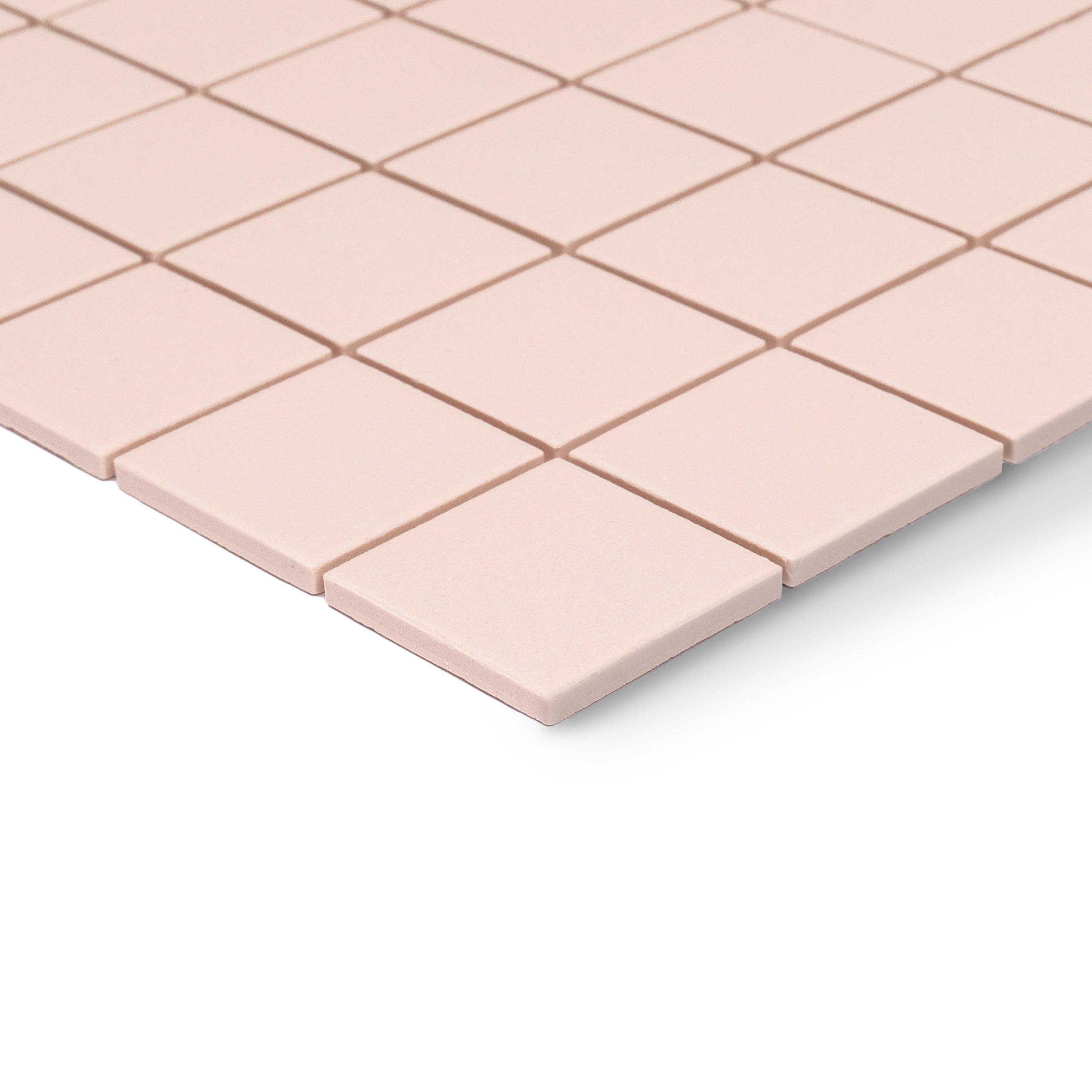 Pink 2x2 Forma Porcelain Mosaic