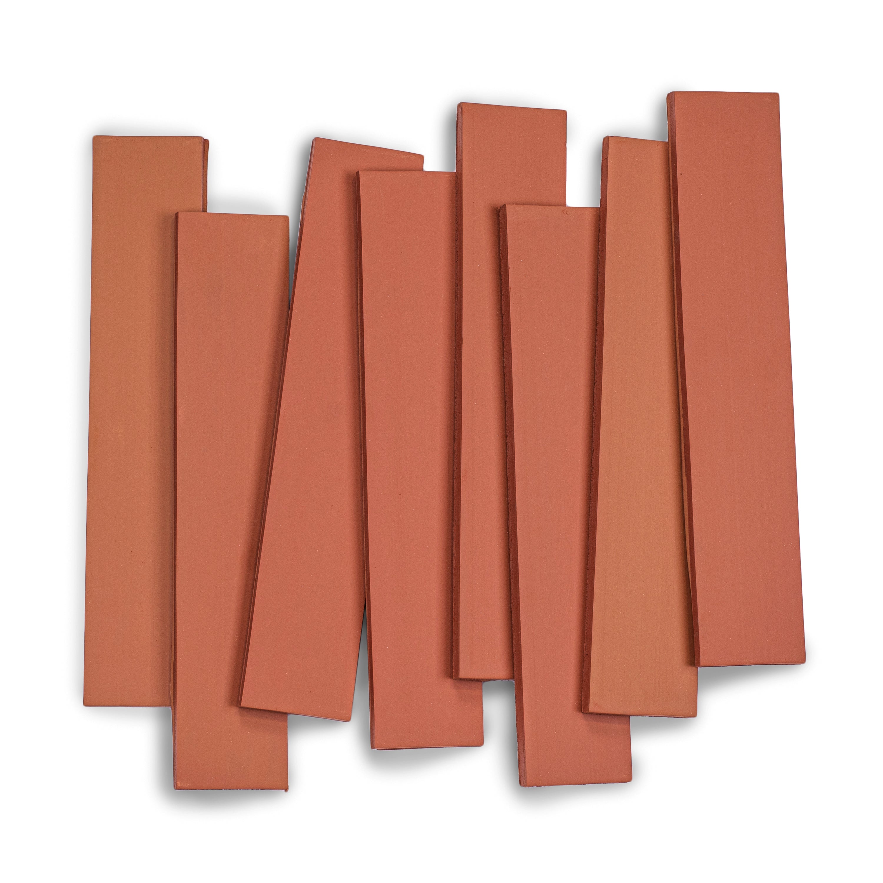 Rosso Smooth Terracotta Tile in red terracotta with a polished smooth surface from Cotto Colors Terracotta Tile collection