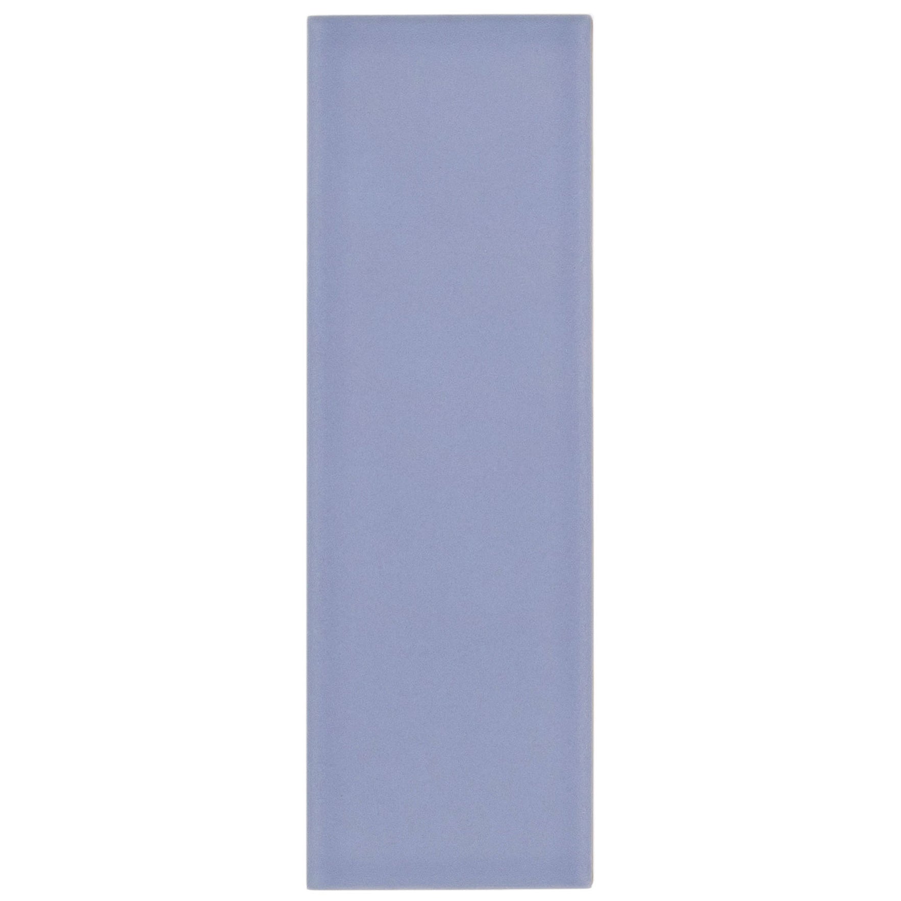 Sky 2x6 Matte Porcelain Tile Sample in soft blue from Porcelain collection, globally sourced for your imagination