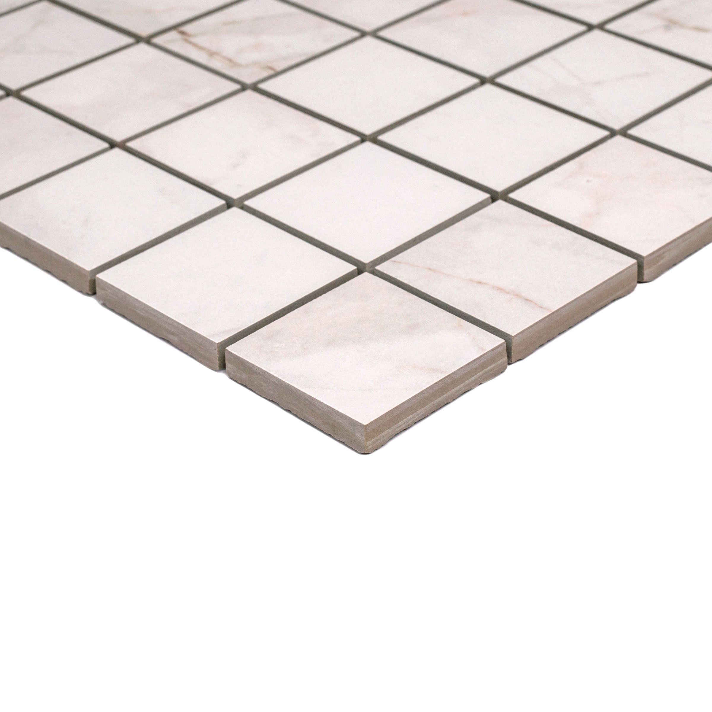 Spider Gold Porcelain Mosaic Sample showcasing large format porcelain tiles from Porcelain and SAMPLES ONLY collections