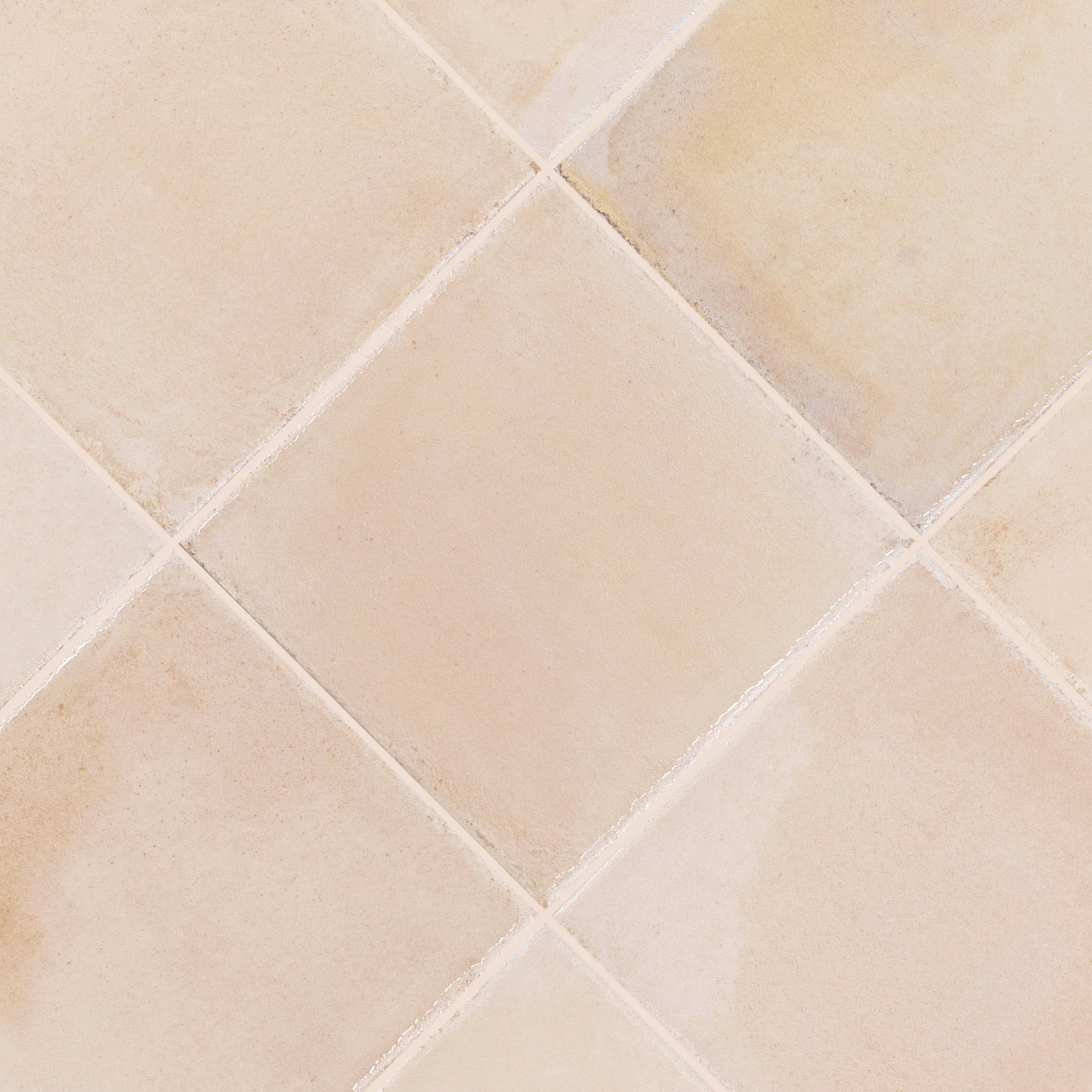 Salmon Gloss Porcelain Tile in soft pink and beige pastel tones with a luminous glazed finish from Small Format Tiles and Artifacts Porcelain Tile collections