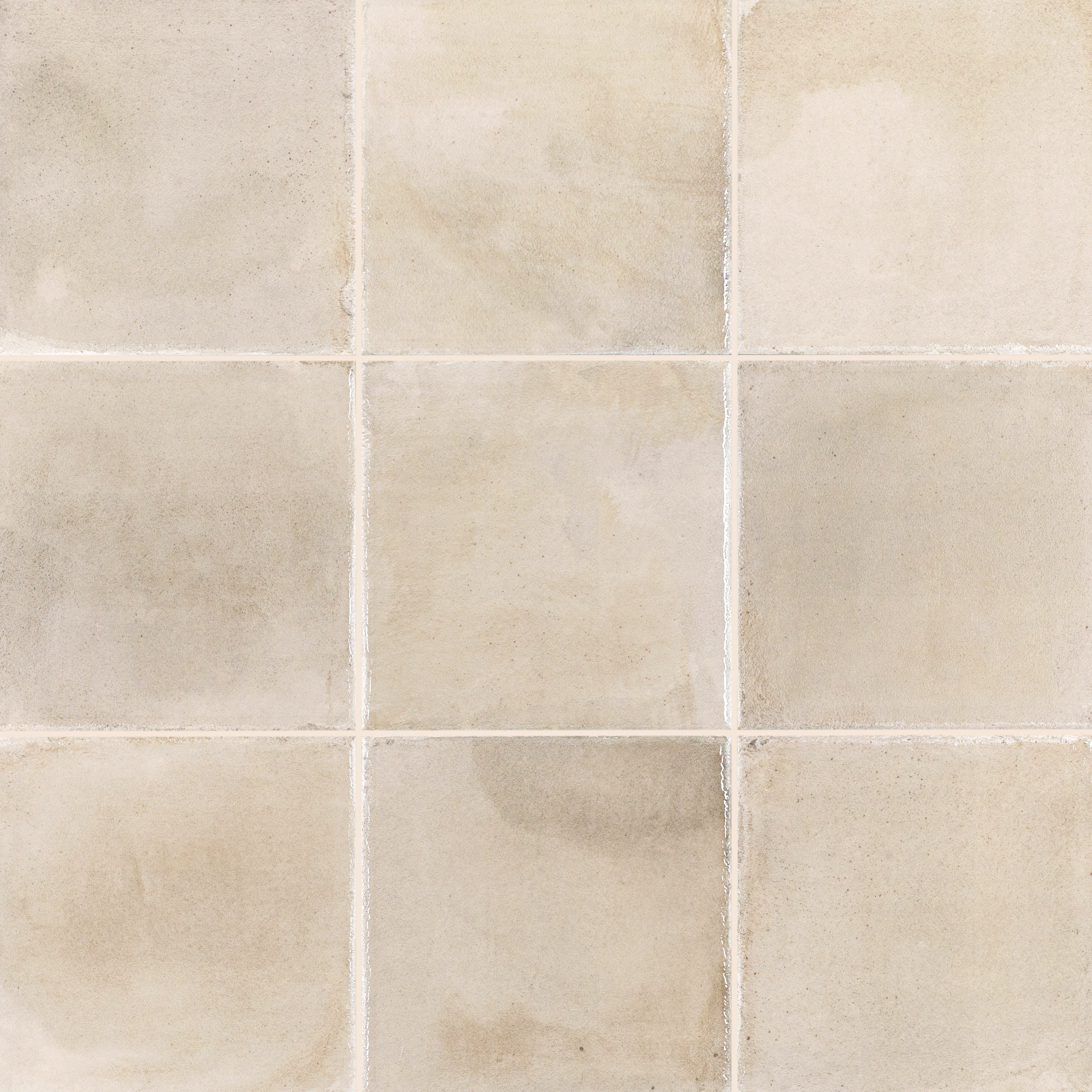 Sand Gloss Porcelain Tile in beige pastel shades with a luminous glazed finish from Small Format Tiles collection