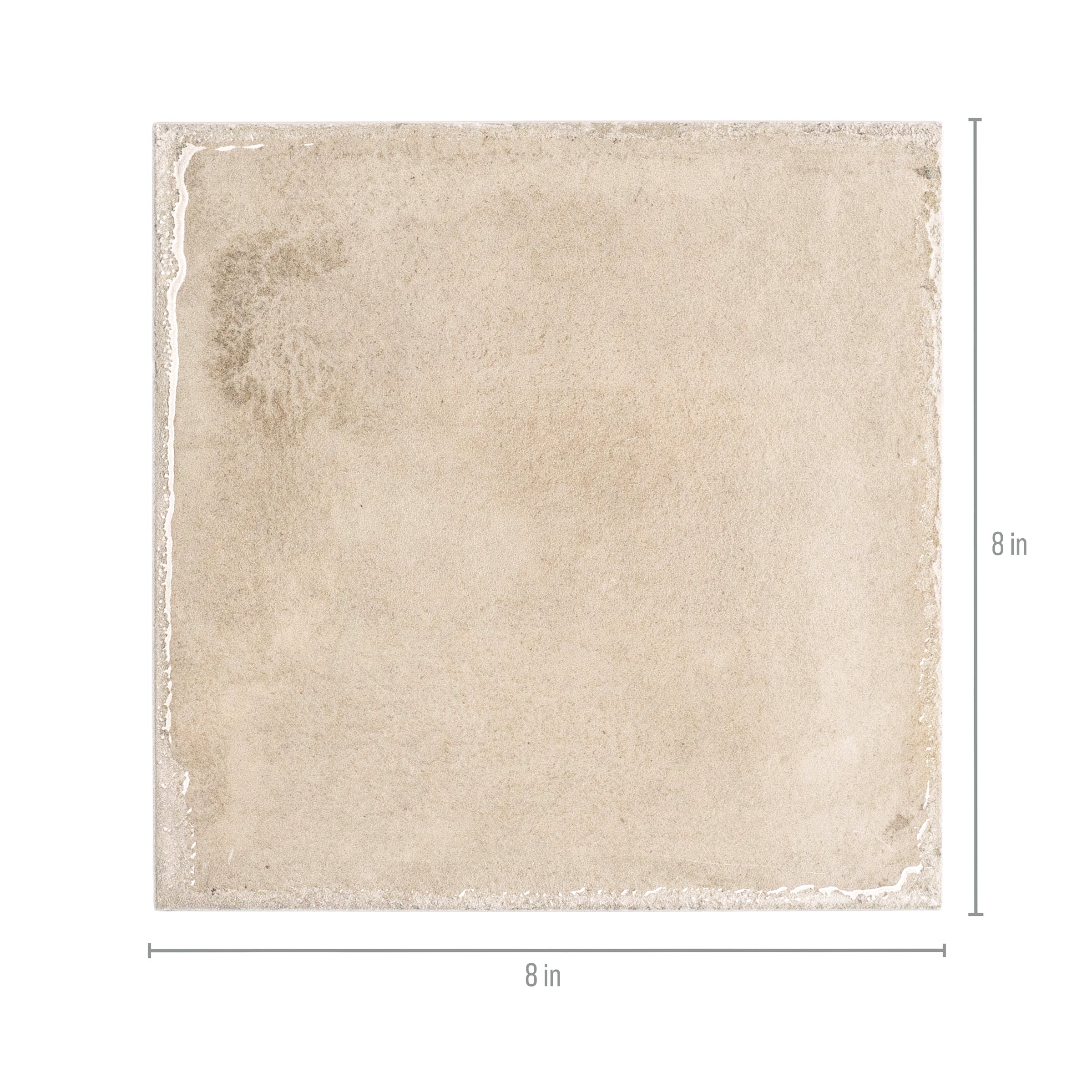 Sand Gloss Porcelain Tile in beige pastel hues with a matte finish from Small Format Tiles and Artifacts Porcelain Tile collections