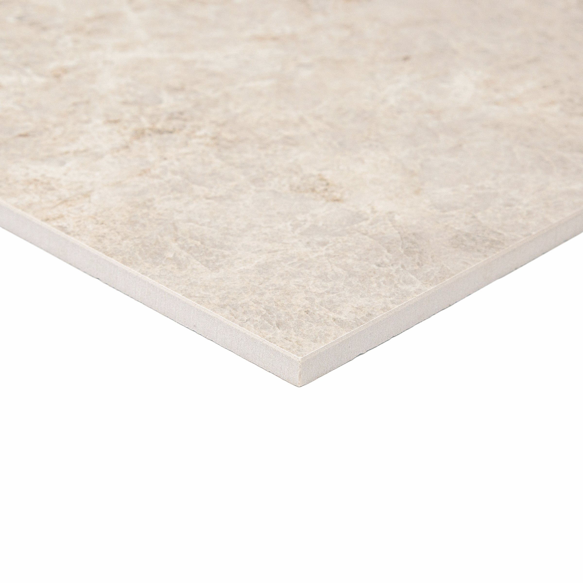 Taj Marble Look Matte Porcelain Tile Sample in neutral tones from the Porcelain SAMPLES ONLY collection