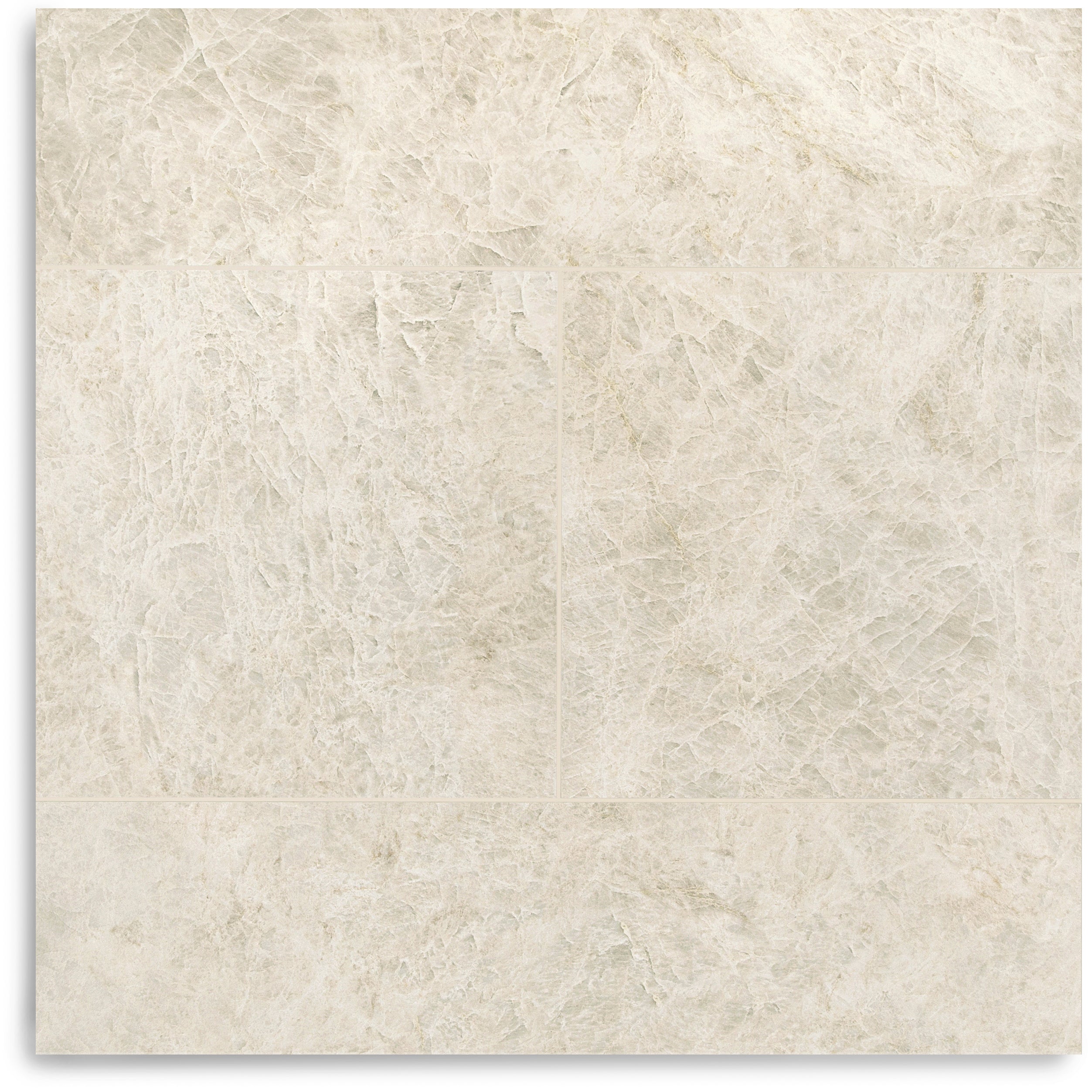 Taj Matte Marble Look Porcelain Tile in beige with subtle veining from Large Format Tiles and Marble Editions Porcelain Tile collections