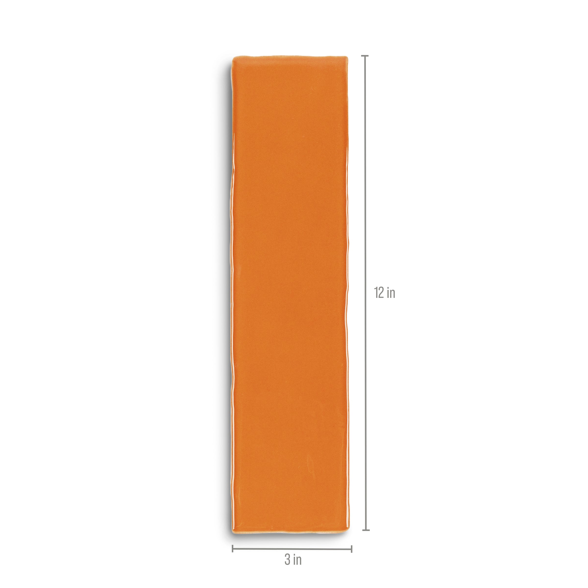 Terracotta 3x12 Glossy Ceramic Tile
