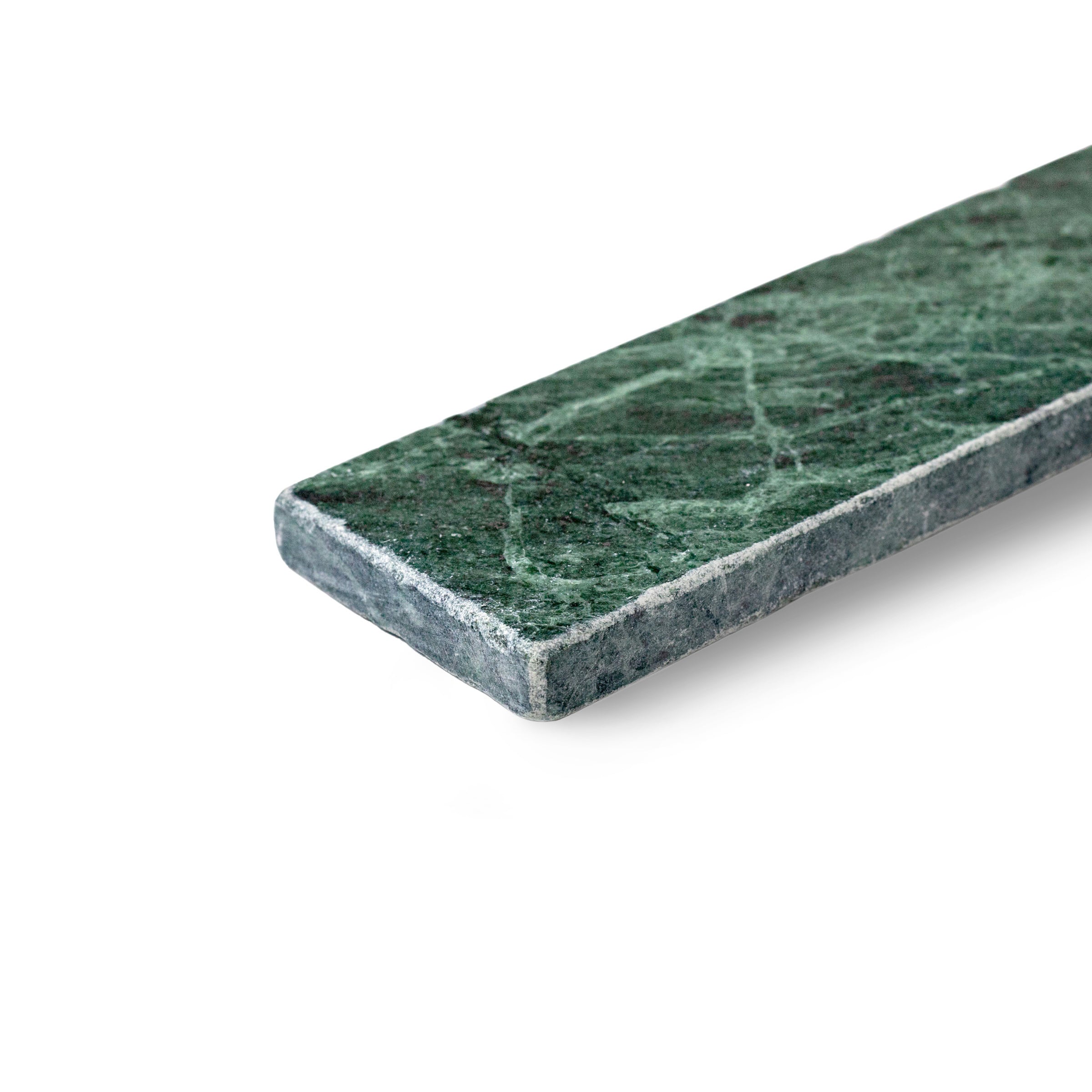 Verde Guatemala Tumbled Marble Tile