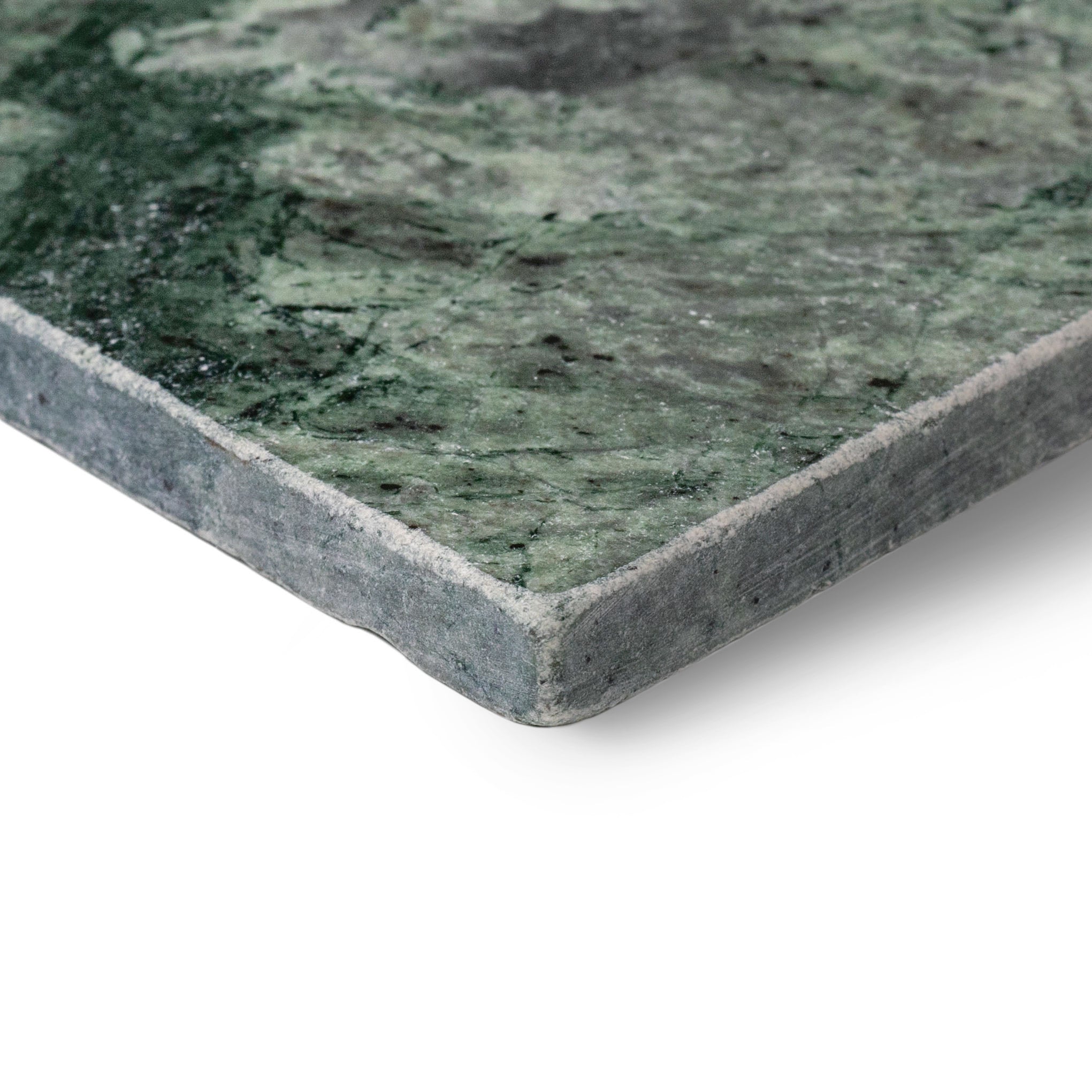 Verde Guatemala Tumbled Marble Tile