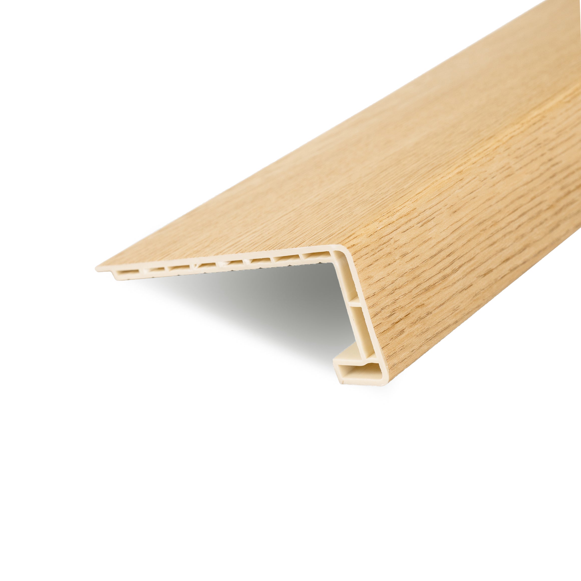 No. 15 Square Vinyl Stair Nose in beige vinyl for Flooring (ALL), Trims, New Arrivals, GREY, Floor (New), Floor (Best Seller) collections