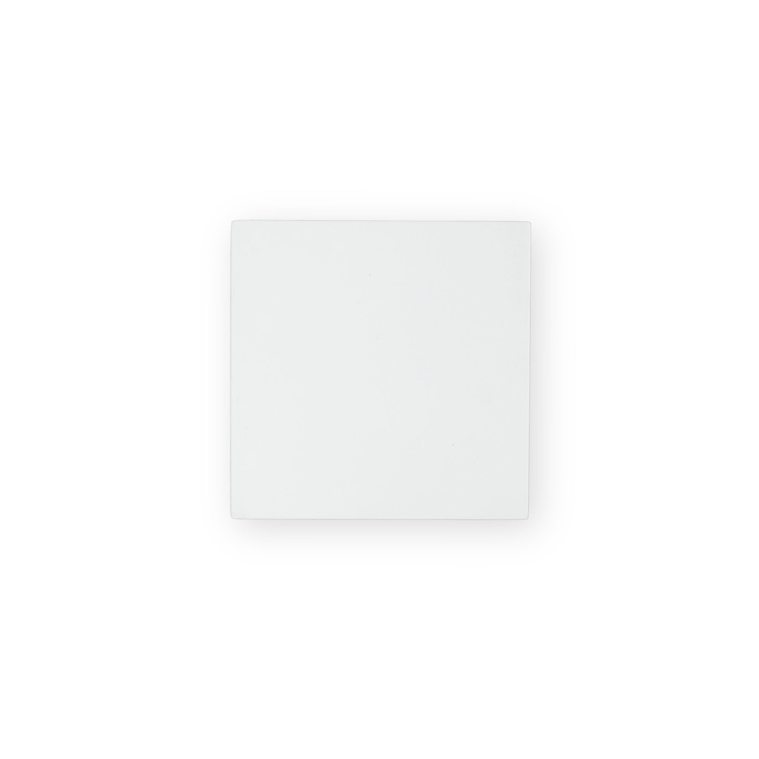 Cream Vanity Color Sample tile in glossy white finish, part of Vanity - Best Seller and SAMPLES ONLY collections.