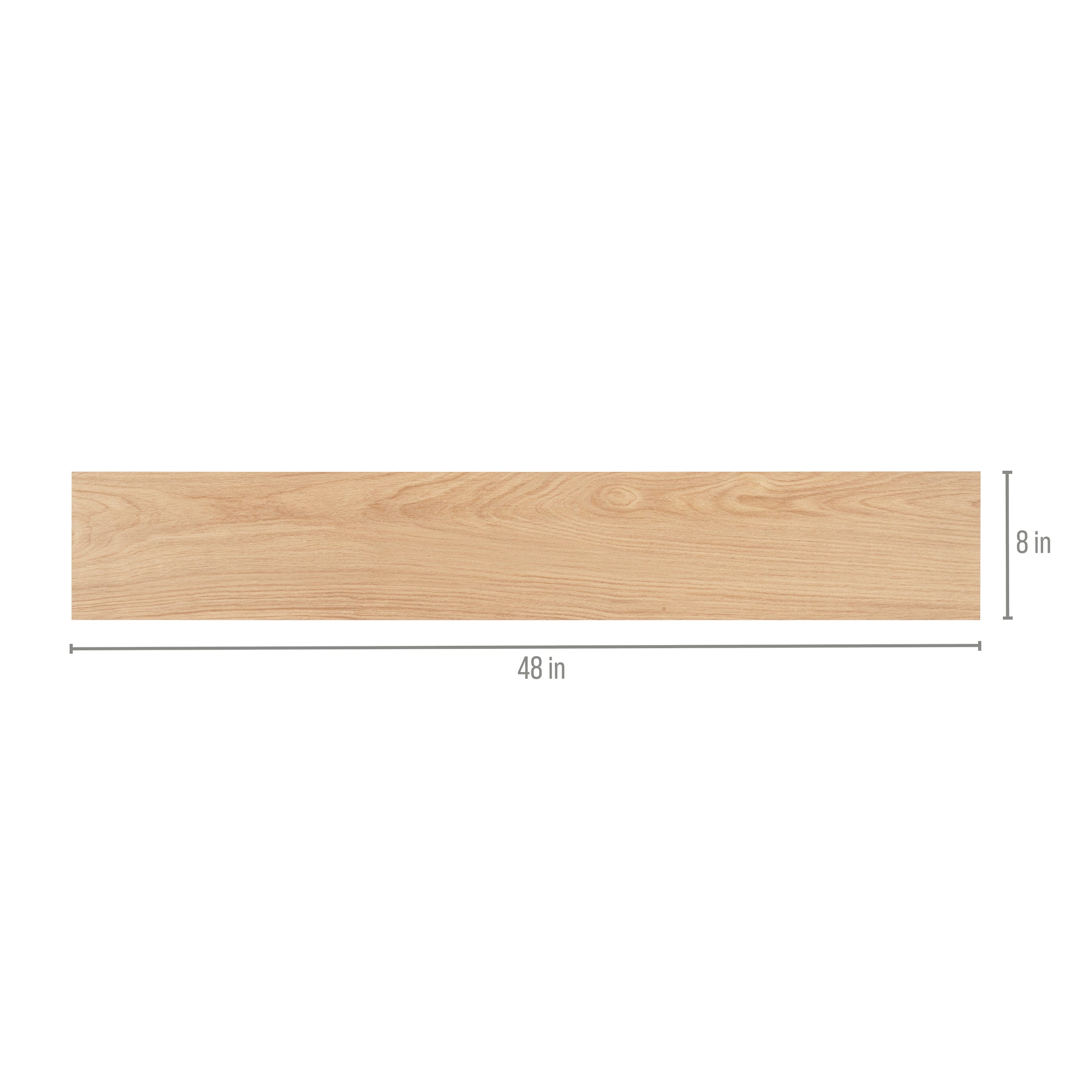 Honey 8x48 Wood Look Porcelain Tile in beige and brown tones with warm golden oak grain from Wood Edition Porcelain Tiles