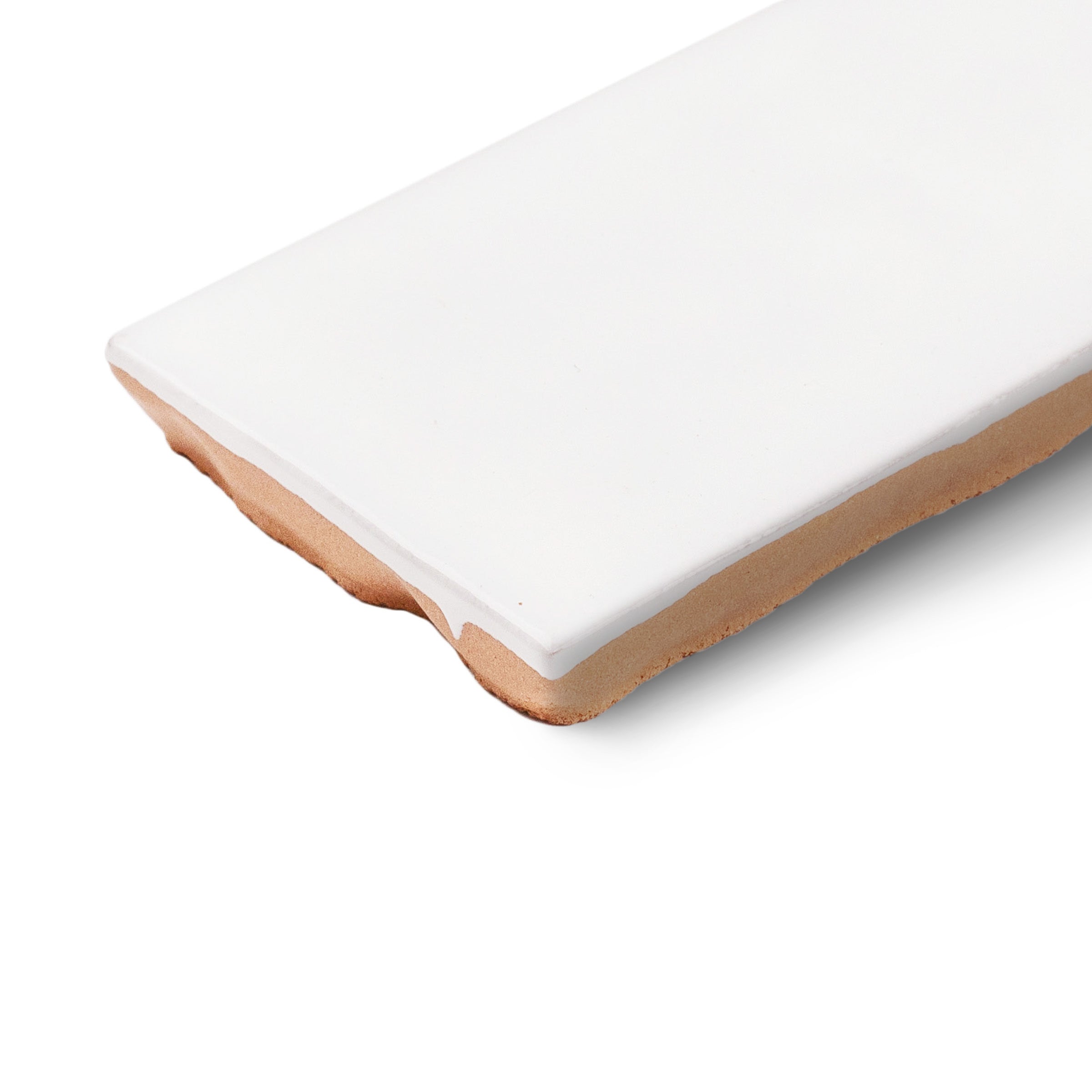 White Glossy Ceramic Tile