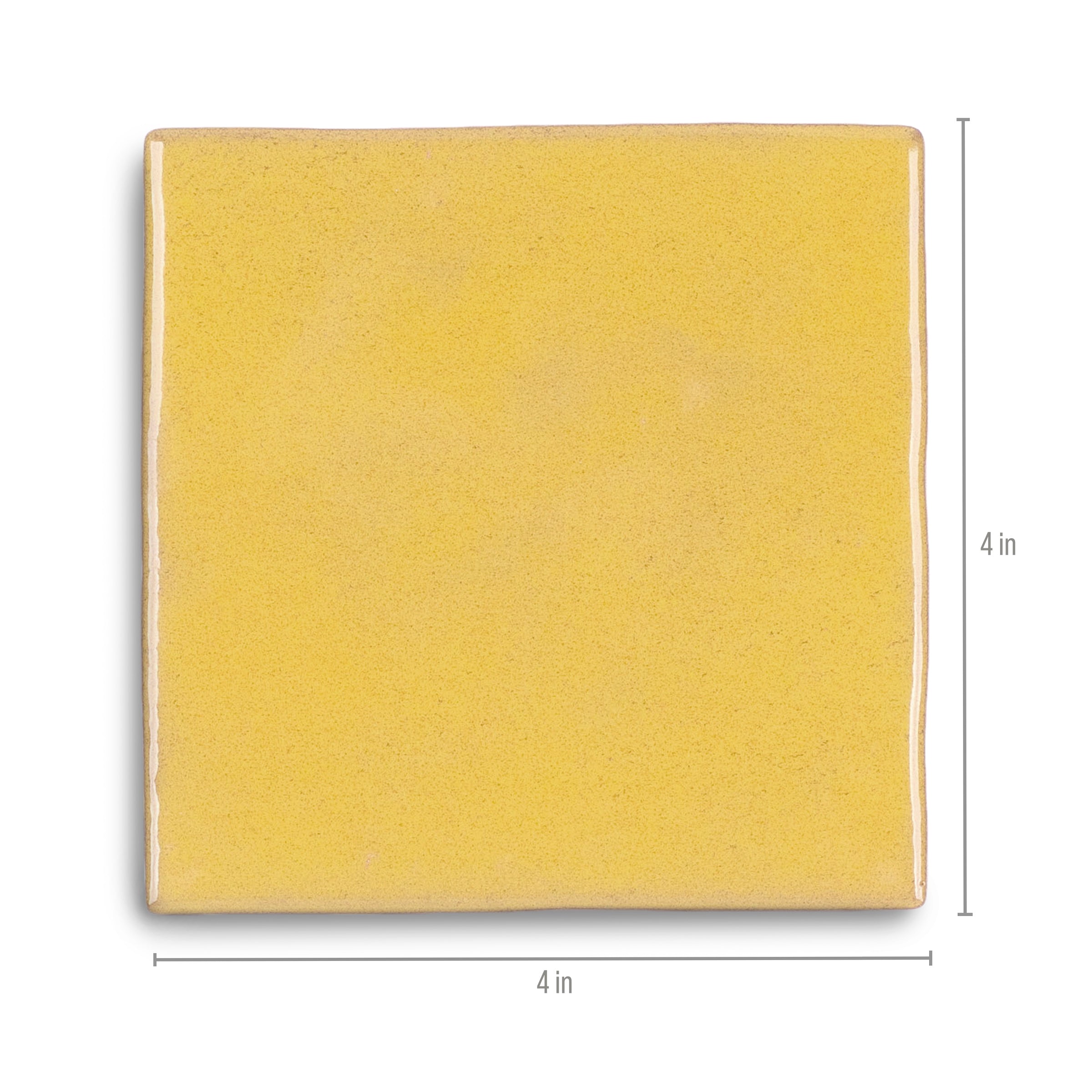 Lemon Glossy Ceramic Tile