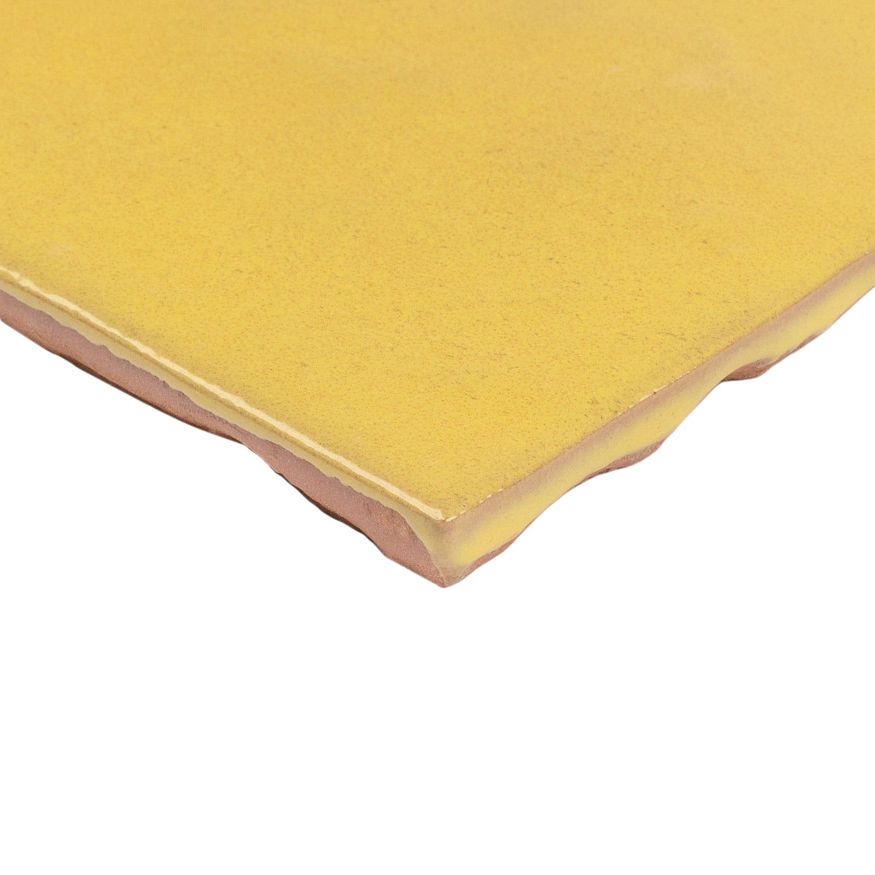 Lemon Glossy Ceramic Tile in yellow ceramic with glossy surface from Small Format Tiles and Zel Glazed Ceramic Tiles collections