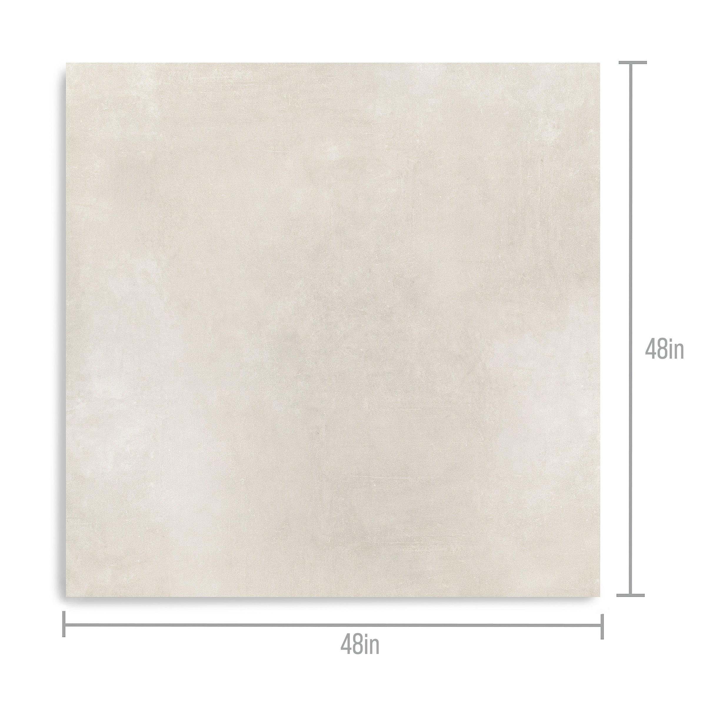 Large square porcelain tile in soft honey beige with a subtle textured surface for versatile flooring or walls.