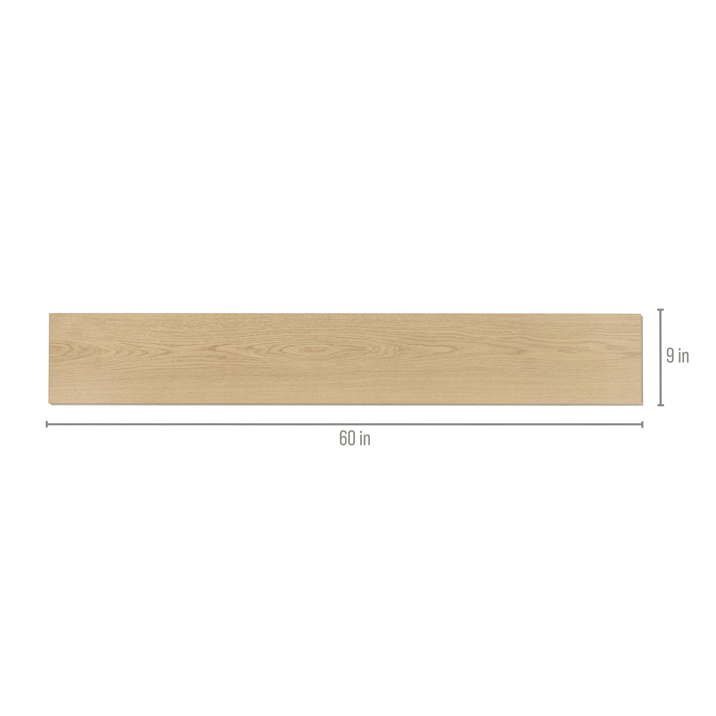 No. 7 9x60 Rigid Core Vinyl Flooring in beige and brown vinyl with soft sandy oak grain from Vinyl Floor collection