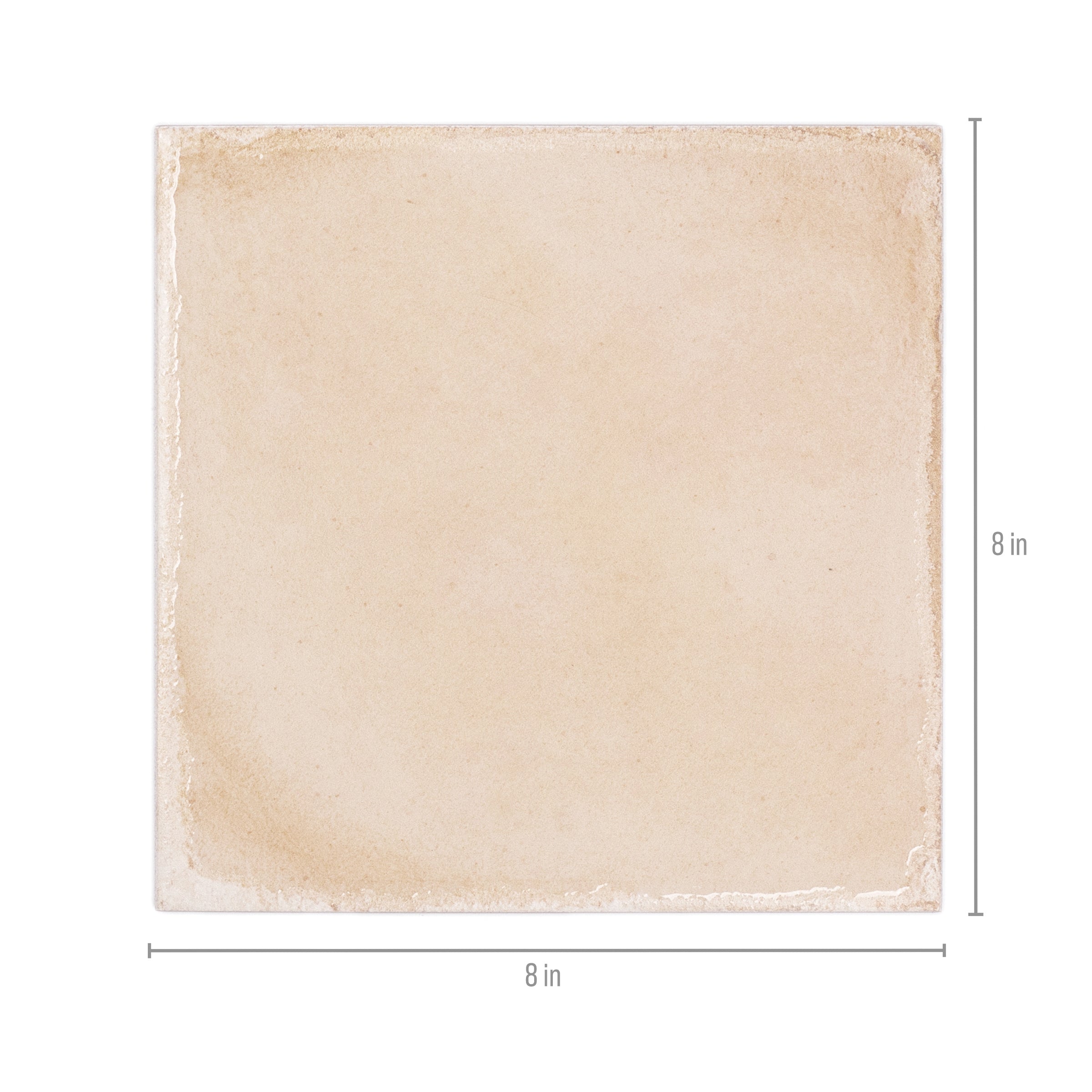 Salmon Gloss Porcelain Tile in soft pink and beige pastel hues with a luminous finish from Small Format Tiles and Artifacts Porcelain Tile collections