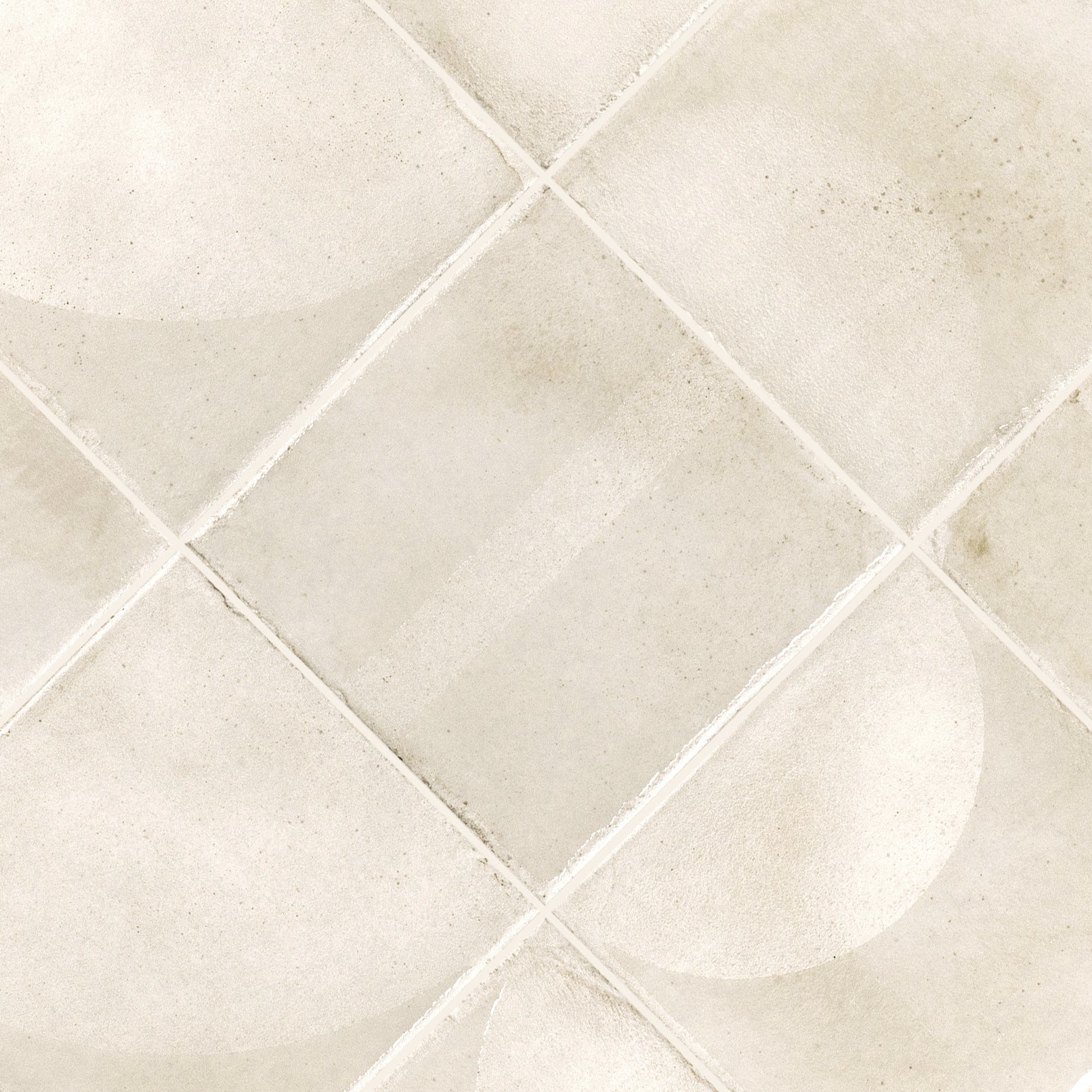 Silhouettes Gloss Porcelain Tile in white with geometric pattern from Small Format Tiles and Artifacts Porcelain Tile collections